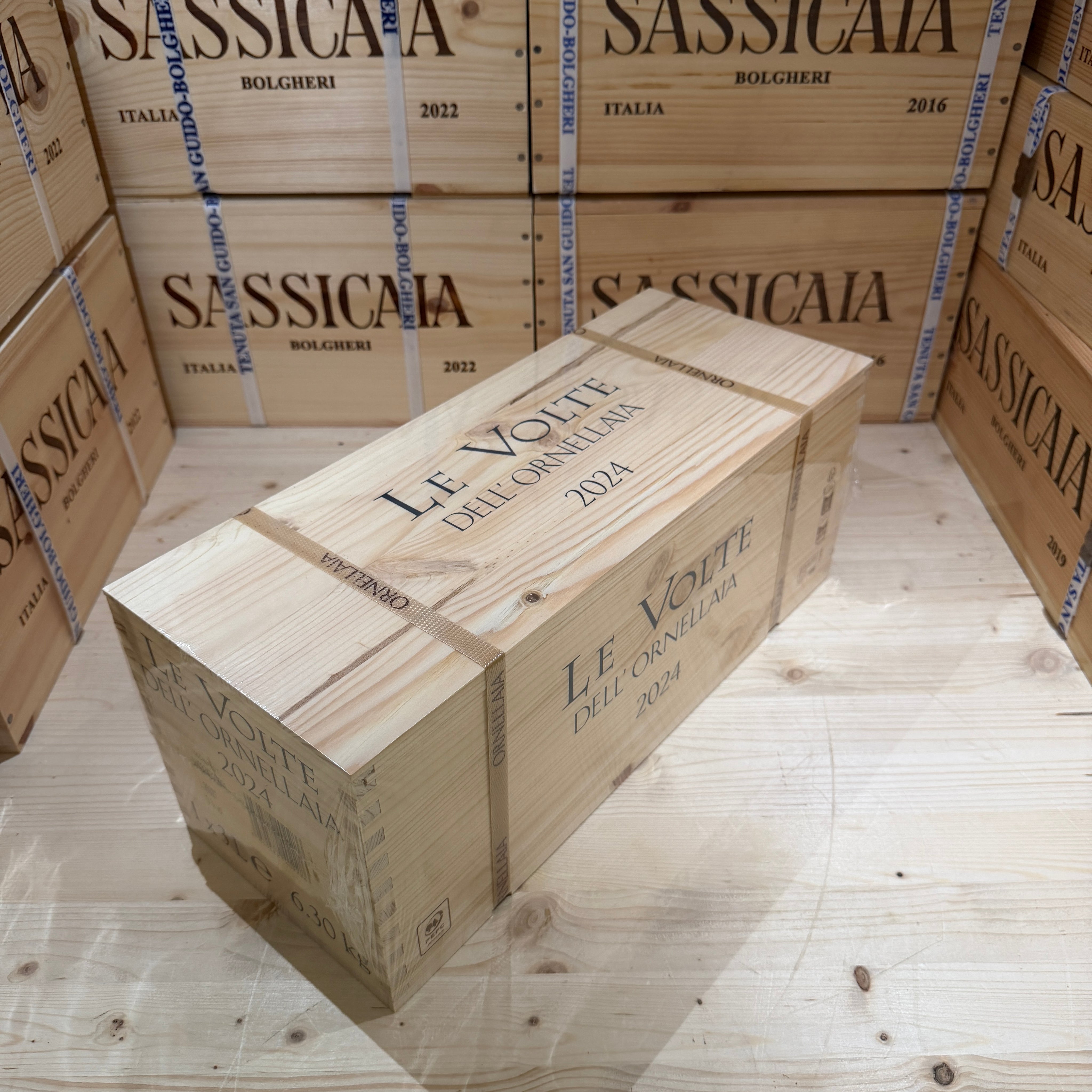 Le Volte dell'Ornellaia 2024 Jeroboam - in Cassa Legno