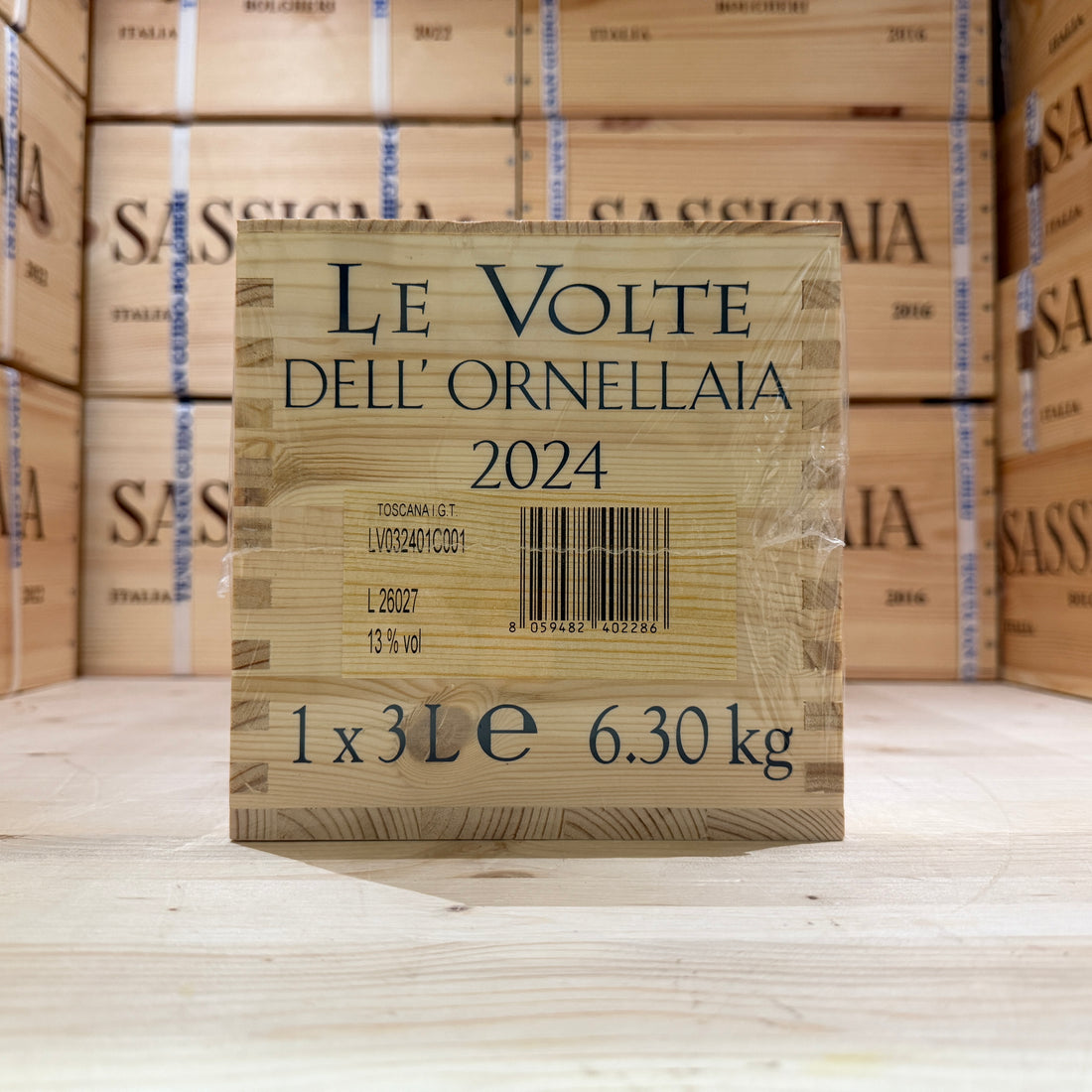 Le Volte dell'Ornellaia 2024 Jeroboam - in Cassa Legno