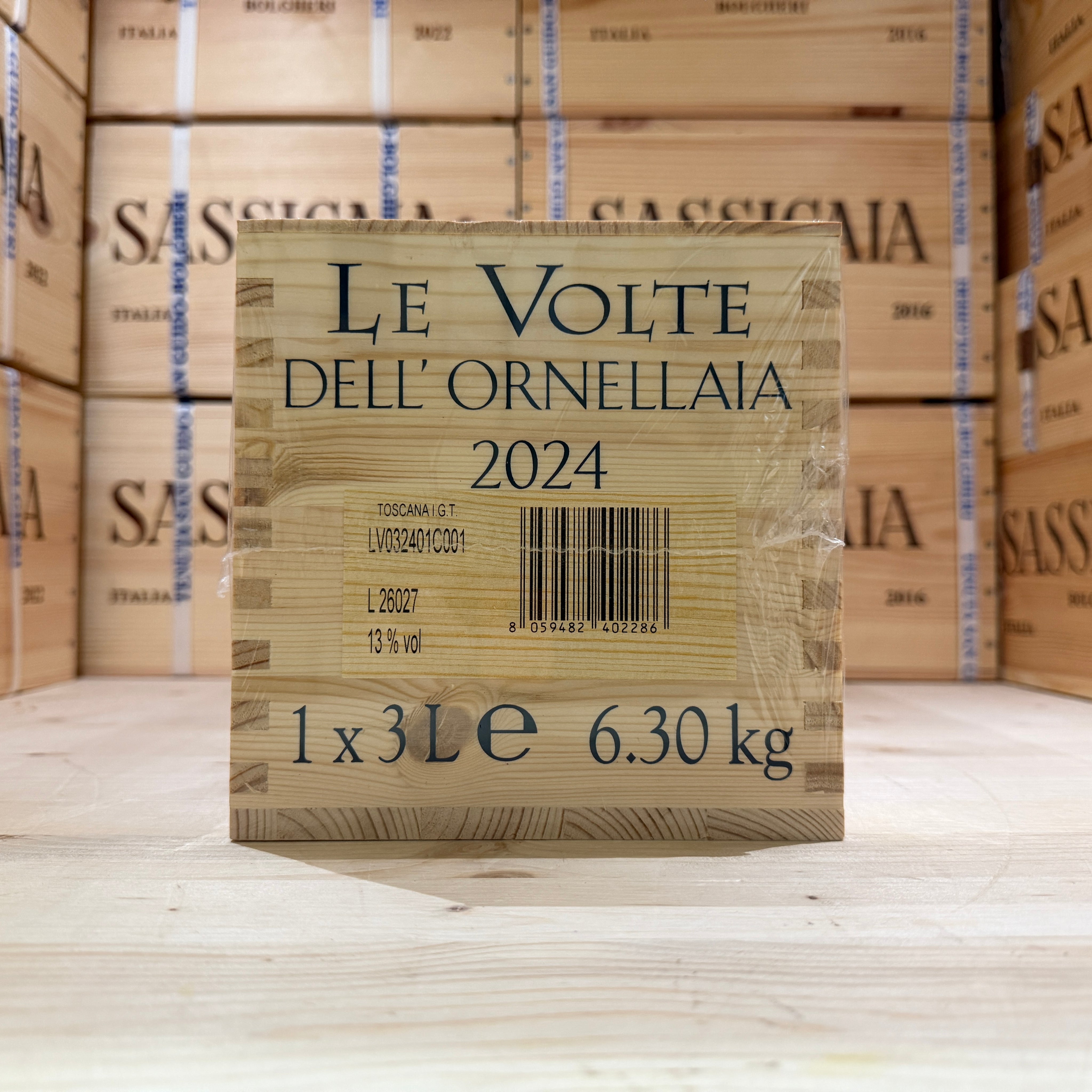 Le Volte dell'Ornellaia 2024 Jeroboam - in Cassa Legno