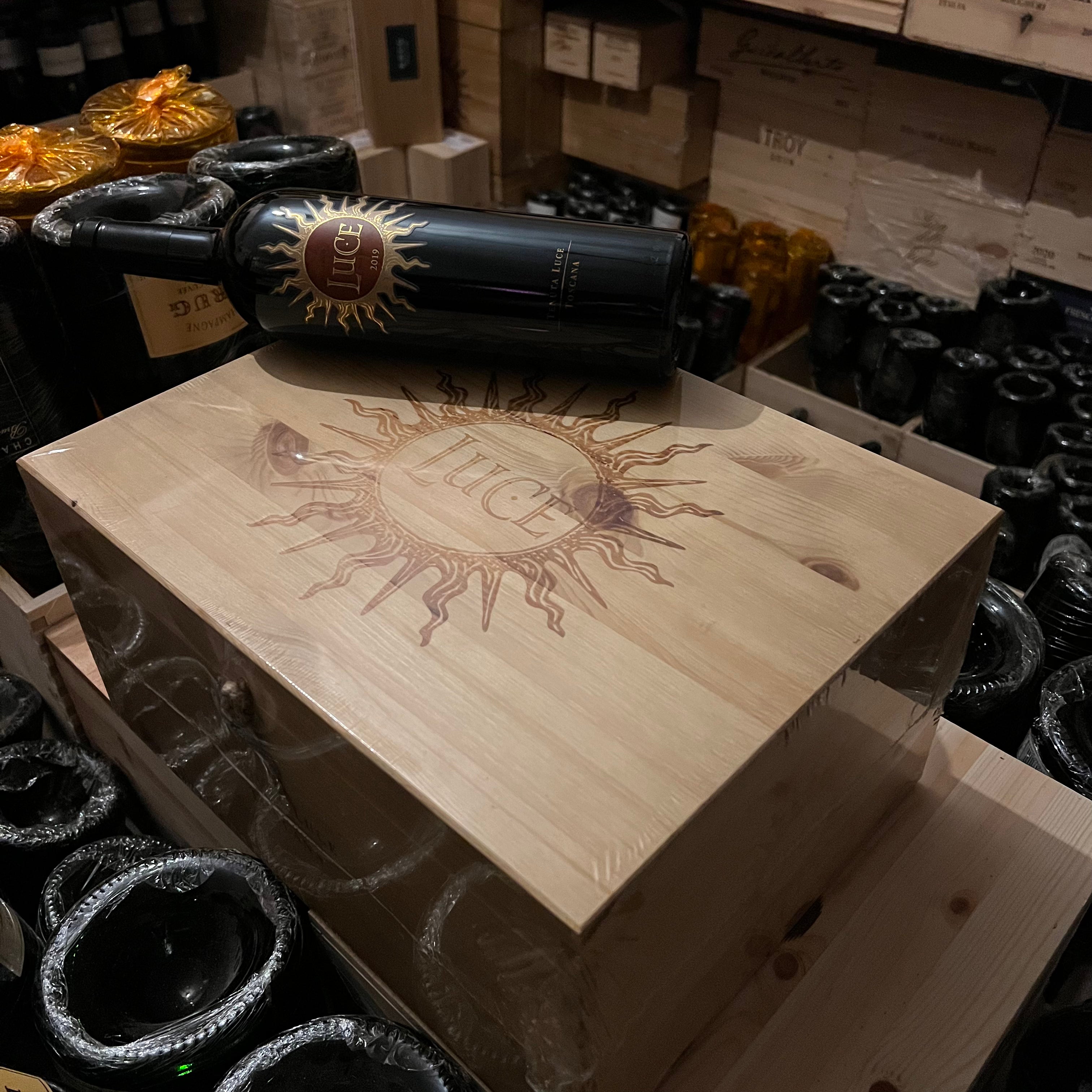 Luce 2019 "Tenuta Luce" Marchesi Frescobaldi Cassa Legno 6 Bottiglie