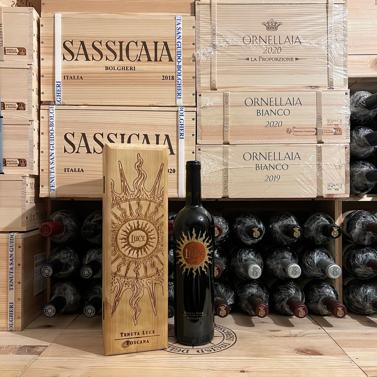 Luce 2021 "Tenuta Luce" Marchesi Frescobaldi in Cassa Legno