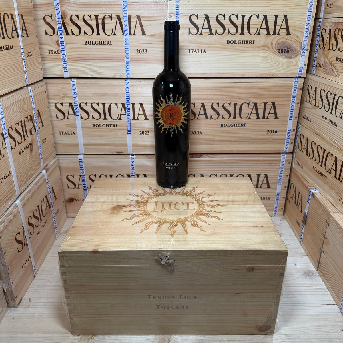 Luce 2023 "Tenuta Luce" Marchesi Frescobaldi - Cassa Legno 6 Bottiglie