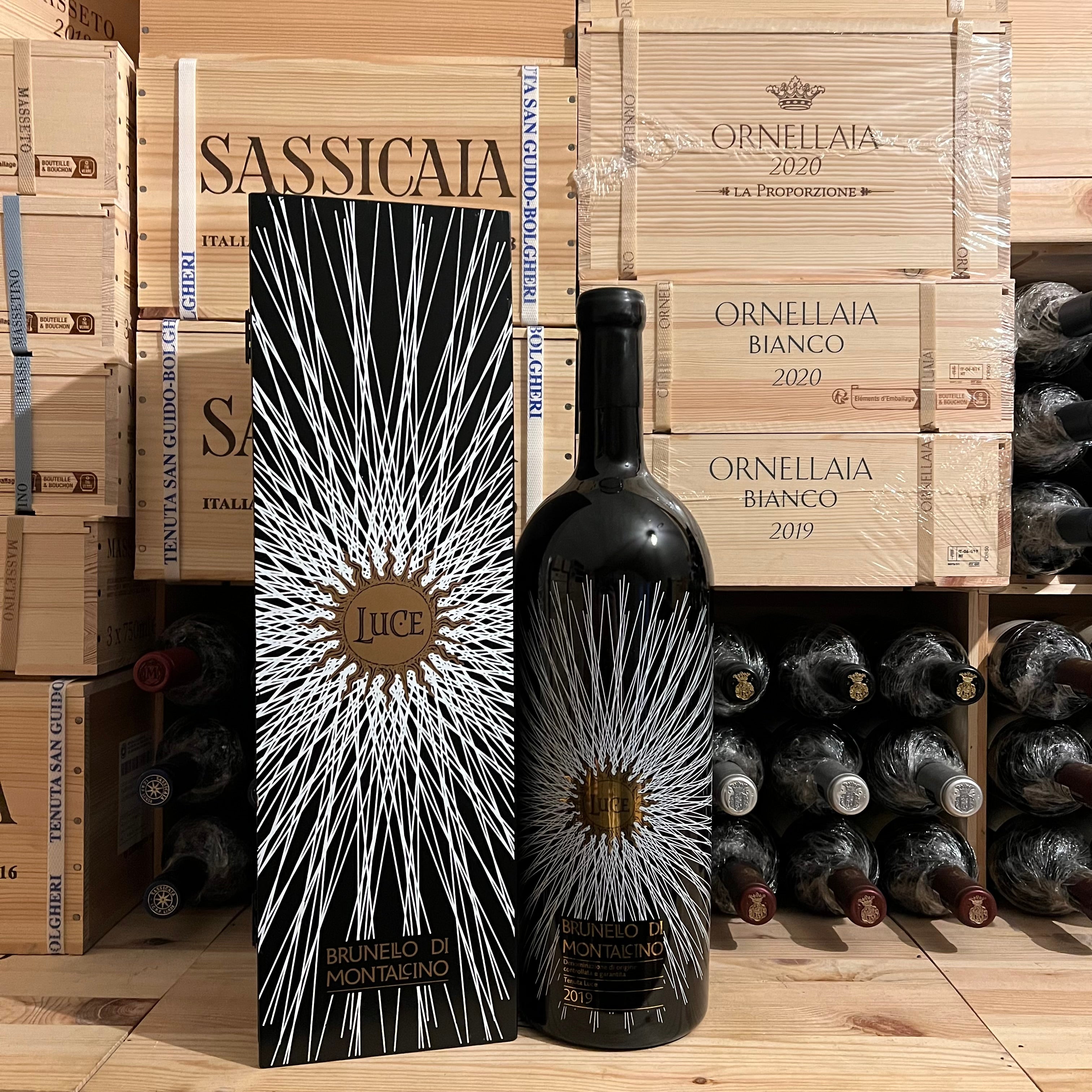 Luce Brunello 2019 Jeroboam "Luce della Vite" Marchesi Frescobaldi in Cassa Legno