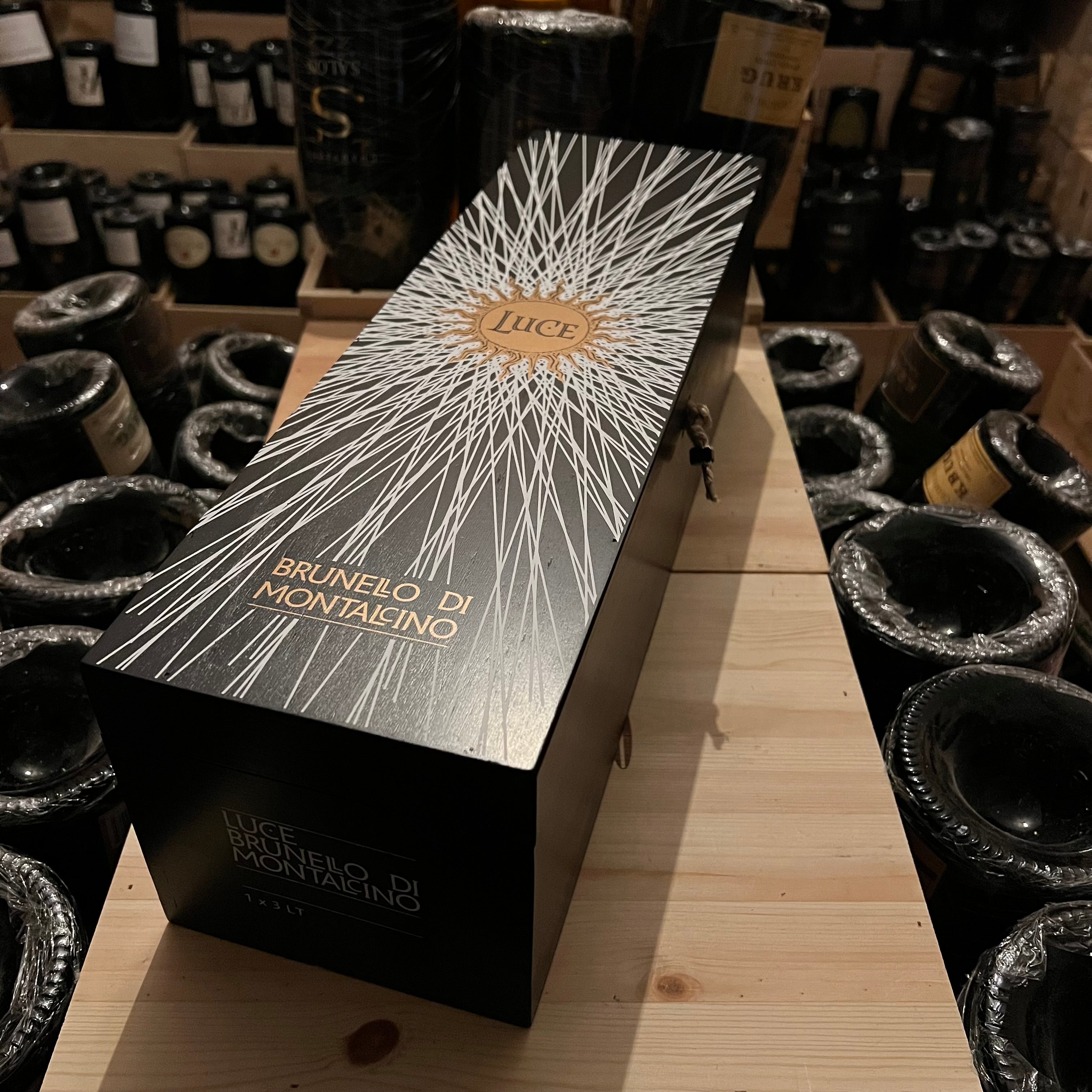 Luce Brunello 2019 Jeroboam "Luce della Vite" Marchesi Frescobaldi in Cassa Legno