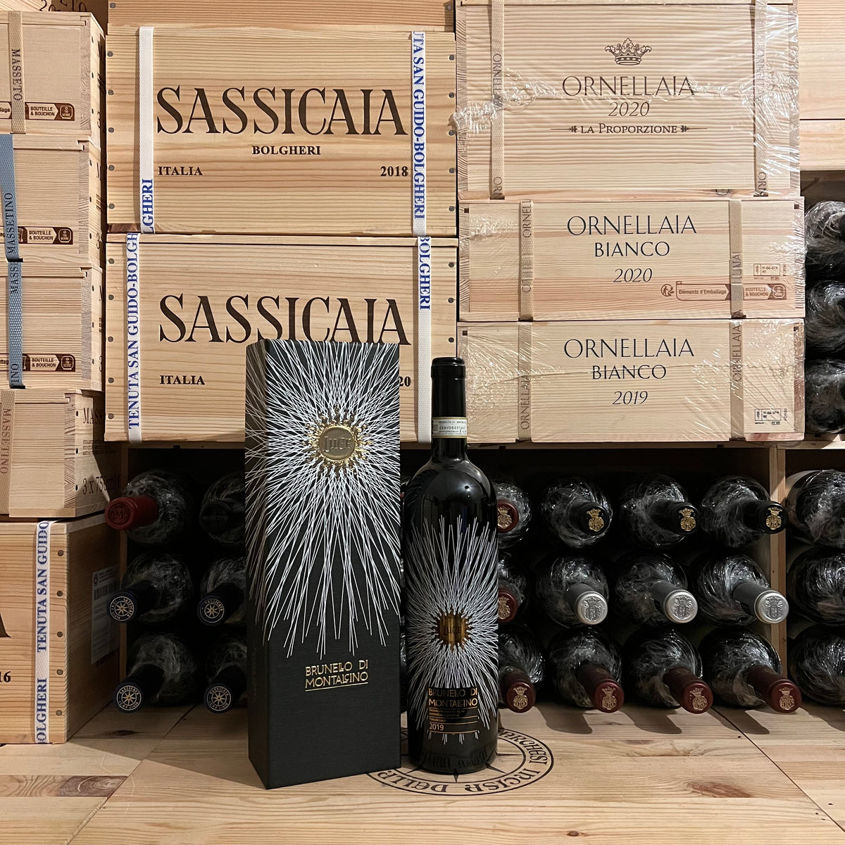 Luce Brunello 2019 "Luce della Vite" Brunello di Montalcino Marchesi Frescobaldi Astucciato