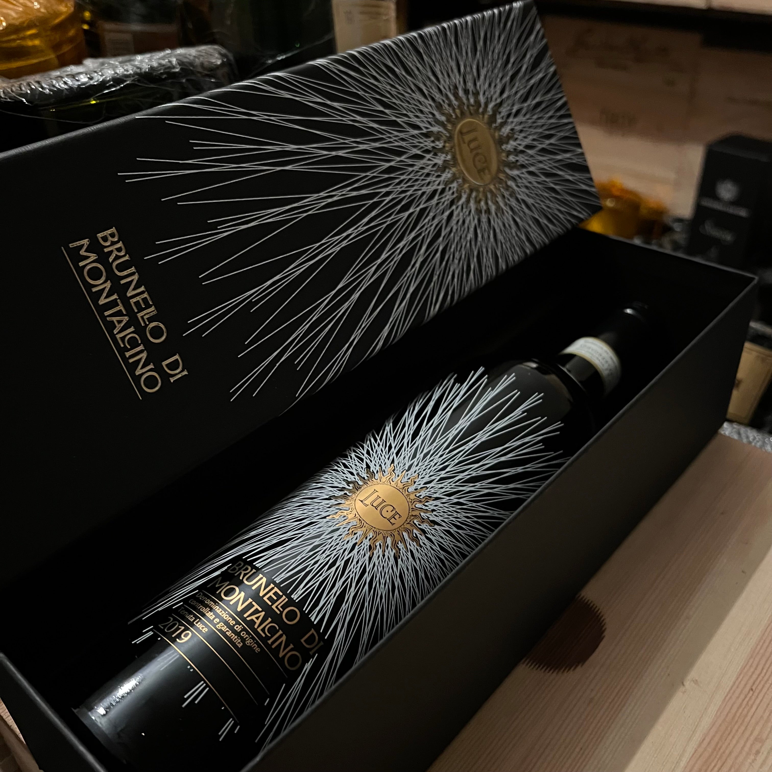 Luce Brunello 2019 "Luce della Vite" Brunello di Montalcino Marchesi Frescobaldi Astucciato