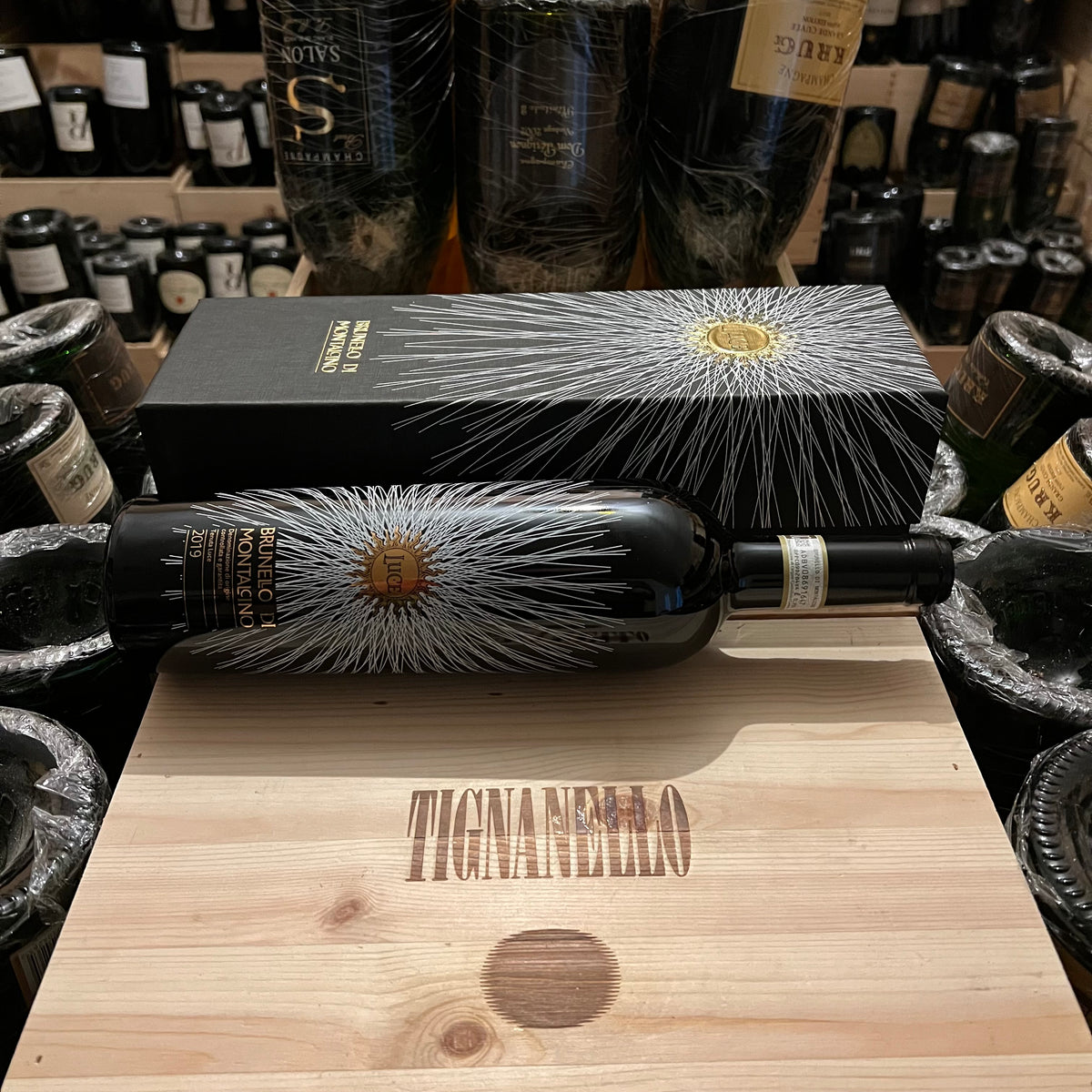 Luce Brunello 2019 "Luce della Vite" Brunello di Montalcino Marchesi Frescobaldi Astucciato