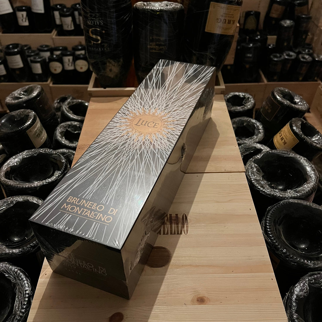 Luce Brunello 2019 Magnum "Luce della Vite" Marchesi Frescobaldi in Cassa Legno