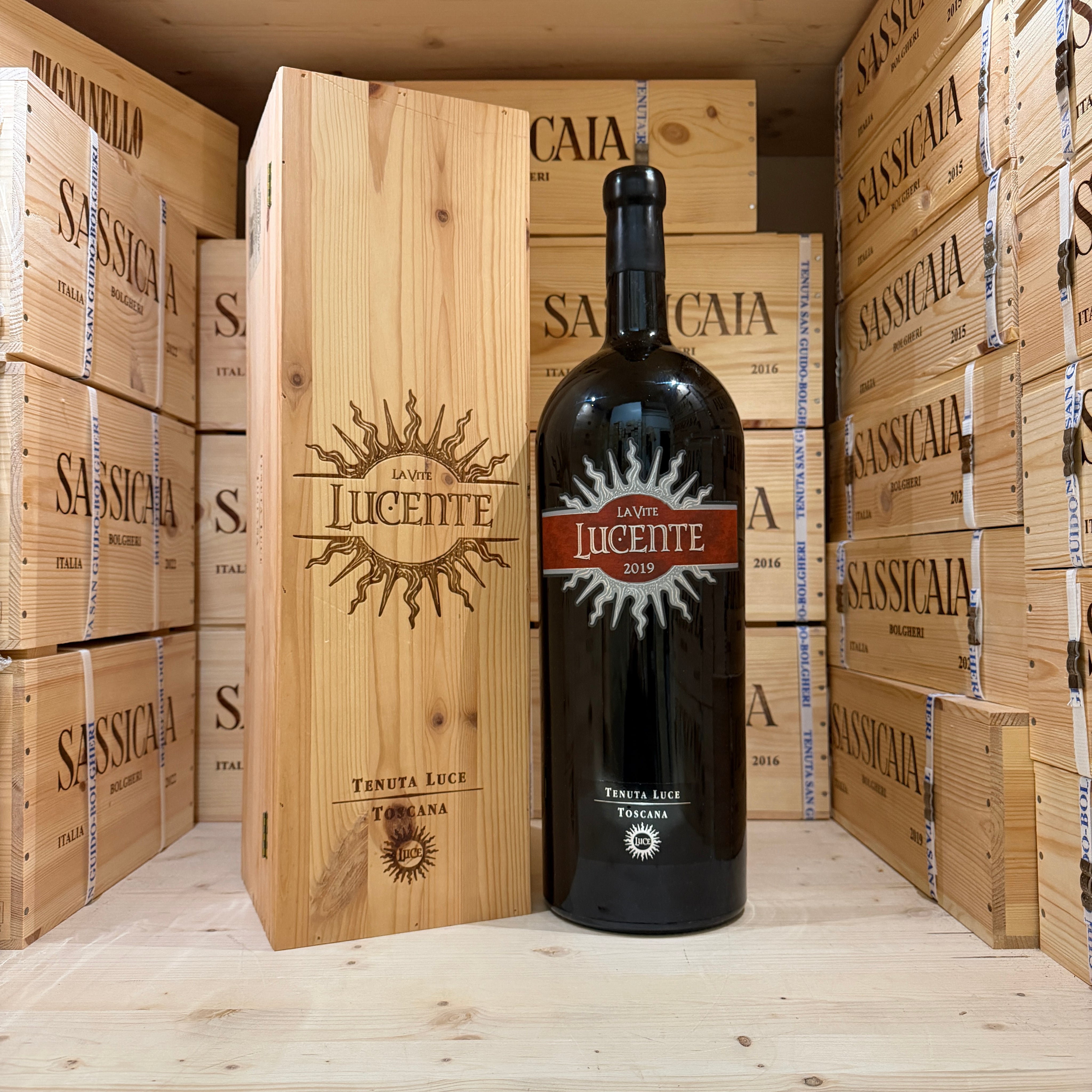 Lucente 2019 Mathusalem "Tenuta Luce" Marchesi Frescobaldi - 6 Litri in Cassa Legno