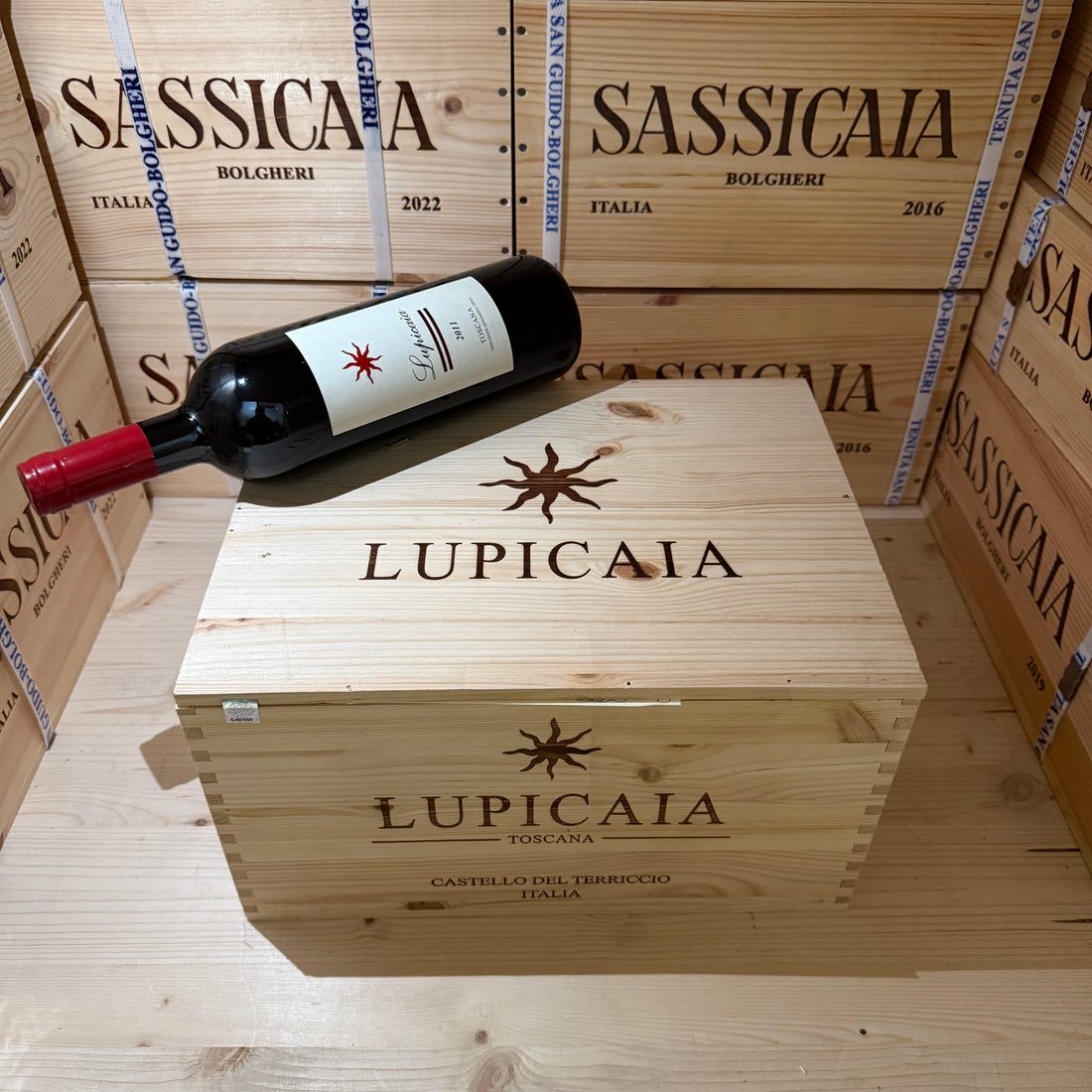 Lupicaia 2011 IGT Toscana Rosso Castello del Terriccio - Cassa Legno 6 Bottiglie