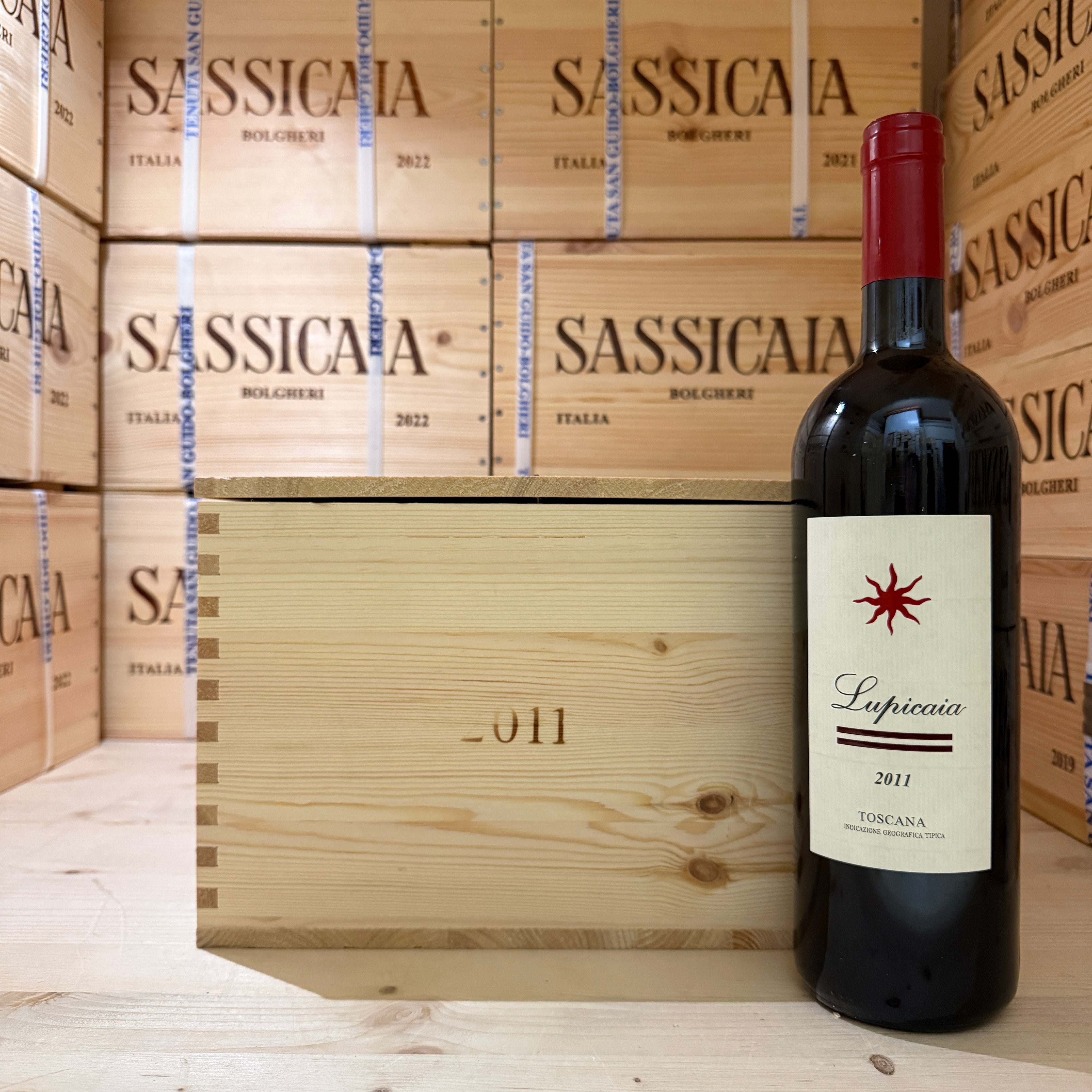 Lupicaia 2011 IGT Toscana Rosso Castello del Terriccio - Cassa Legno 6 Bottiglie
