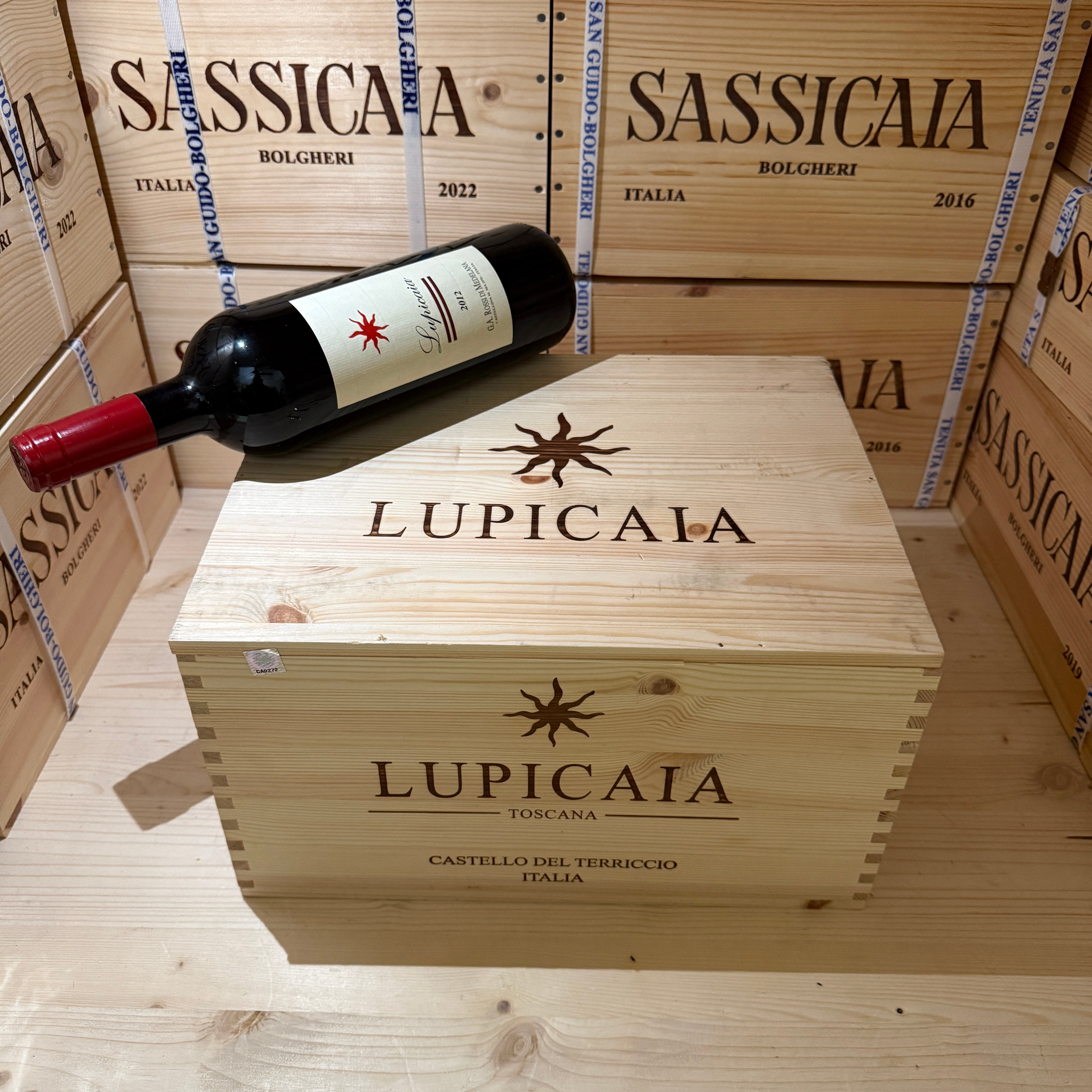 Lupicaia 2012 IGT Toscana Rosso Castello del Terriccio - Cassa Legno 6 Bottiglie