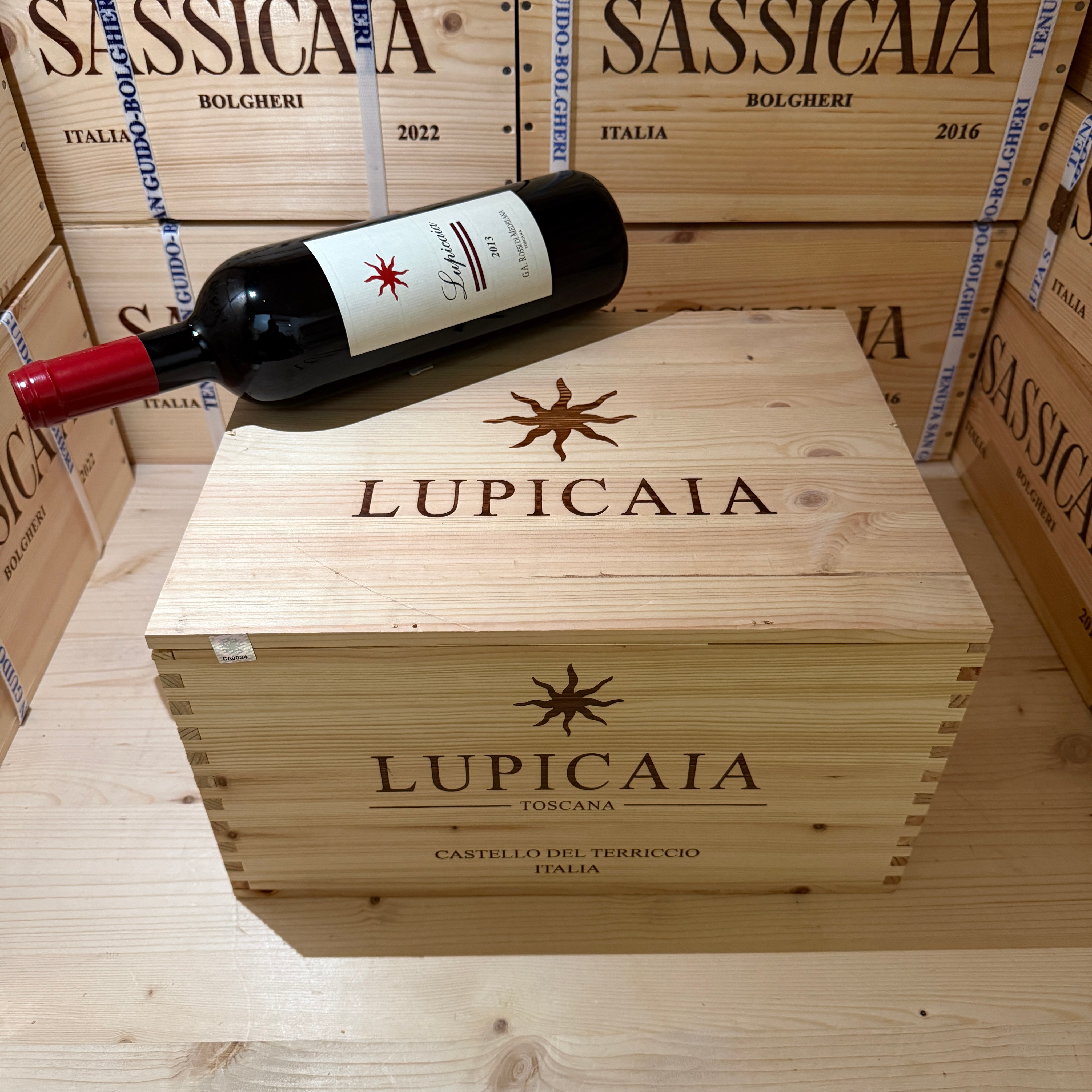 Lupicaia 2013 IGT Toscana Rosso Castello del Terriccio - Cassa Legno 6 Bottiglie