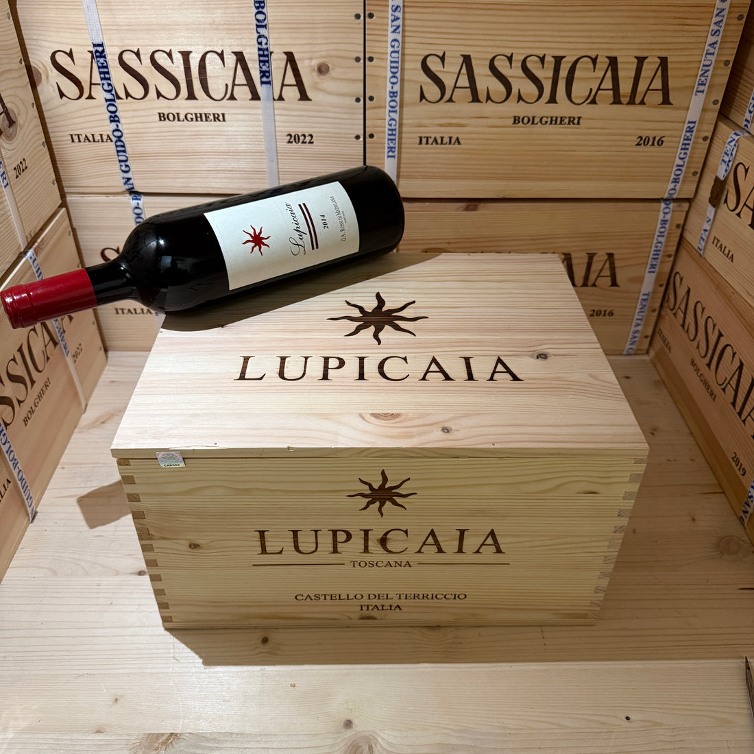 Lupicaia 2014 IGT Toscana Rosso Castello del Terriccio - Cassa Legno 6 Bottiglie
