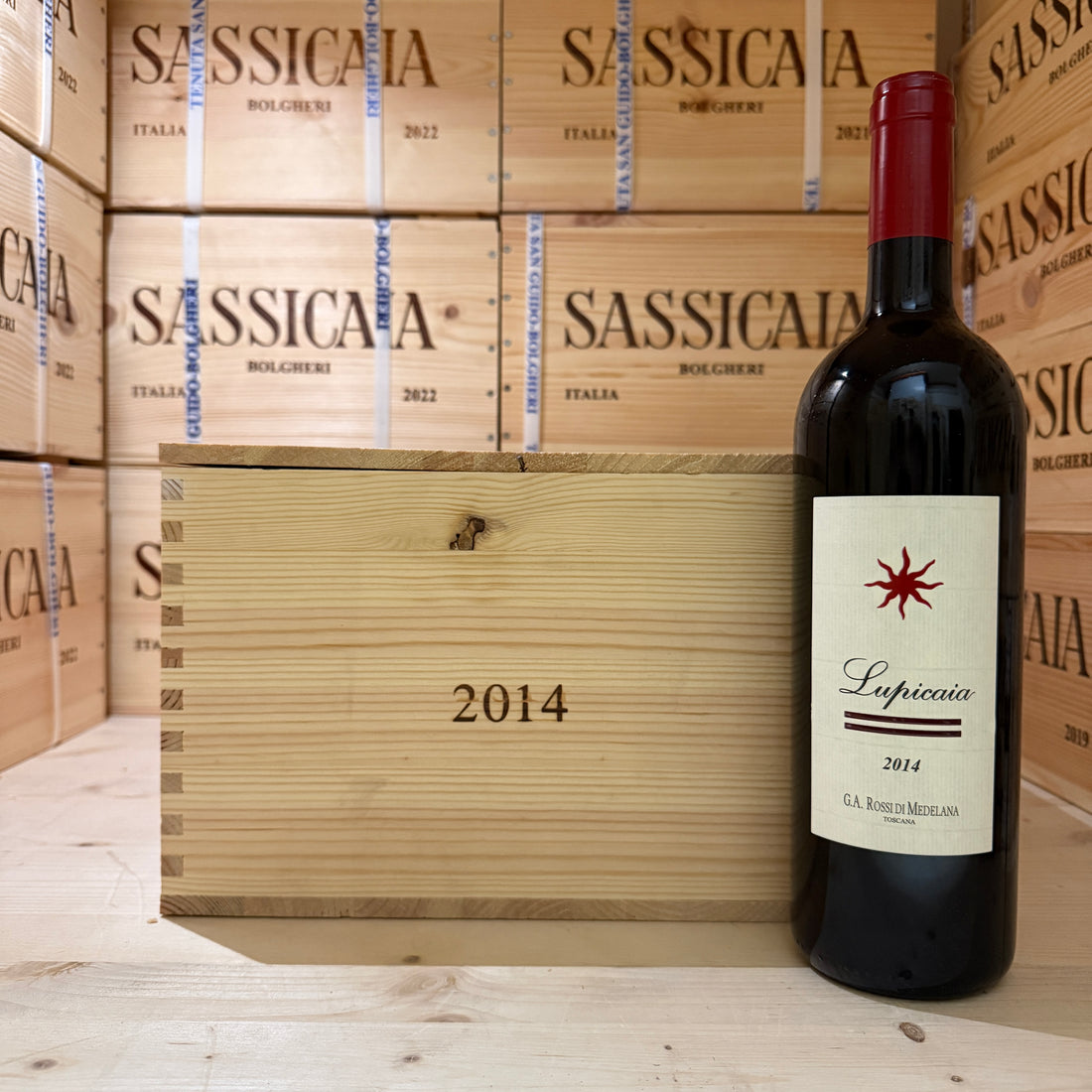 Lupicaia 2014 IGT Toscana Rosso Castello del Terriccio - Cassa Legno 6 Bottiglie