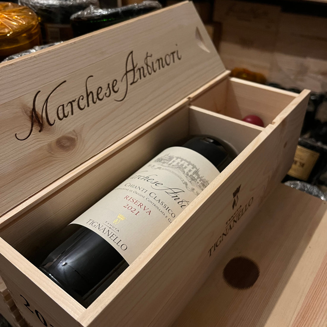 Marchese Antinori Chianti Classico DOCG Riserva 2021 Magnum Tenuta Tignanello - In Cassa Legno