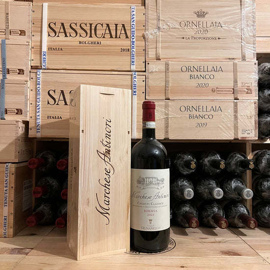 Marchese Antinori Chianti Classico DOCG Riserva 2021 Magnum Tenuta Tignanello - In Cassa Legno