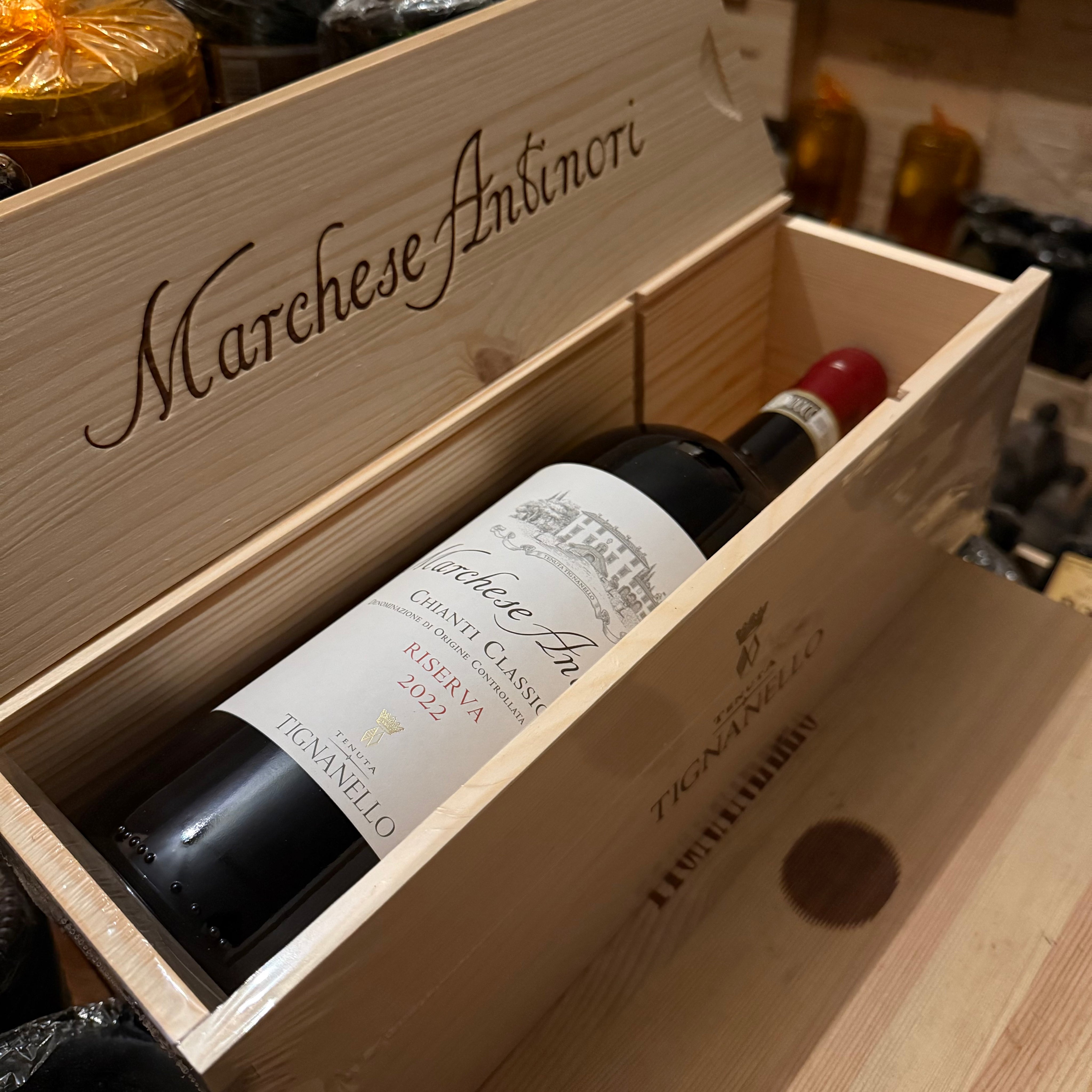 Marchese Antinori Chianti Classico DOCG Riserva 2022 Magnum Tenuta Tignanello - In Cassa Legno