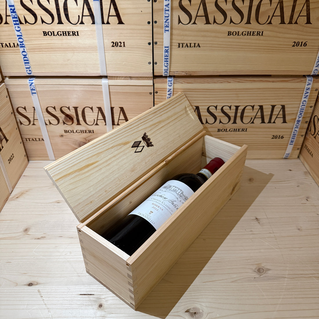 Marchese Antinori Chianti Classico DOCG Riserva 2022 Tenuta Tignanello - in Cassa Legno