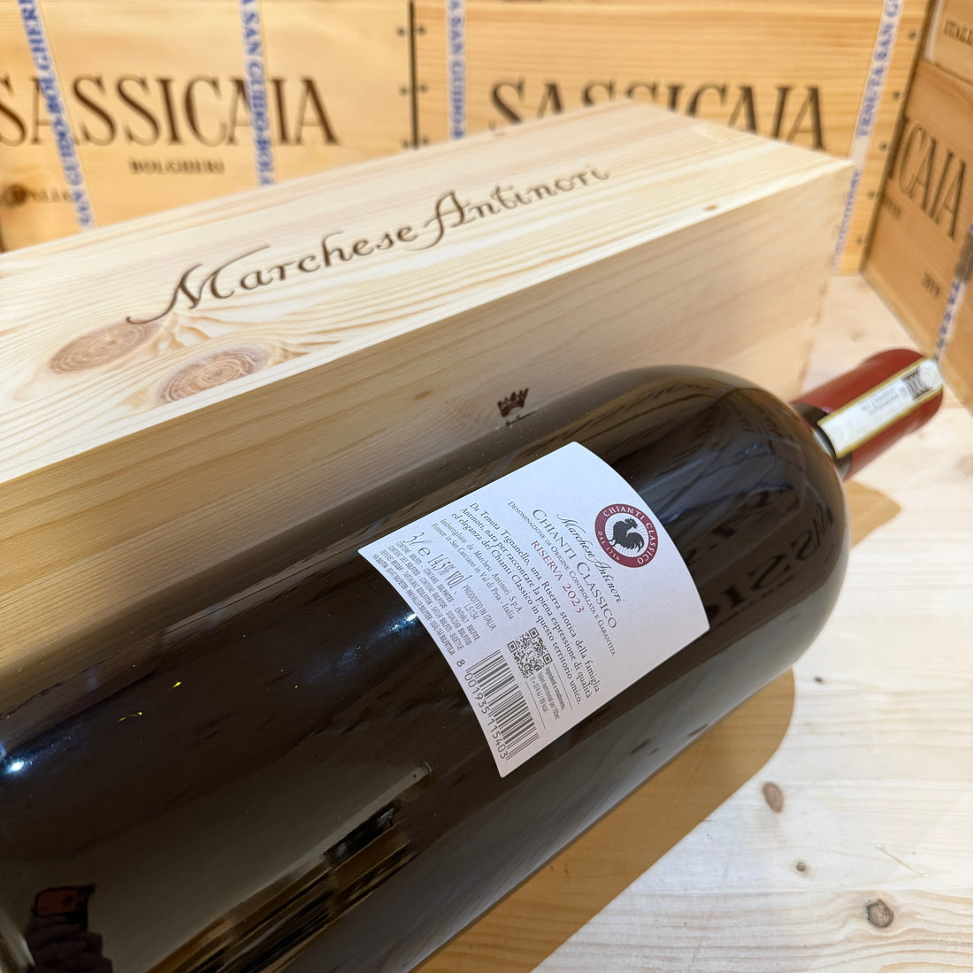 Marchese Antinori Chianti Classico DOCG Riserva 2023 Jeroboam Tenuta Tignanello - in Cassa Legno
