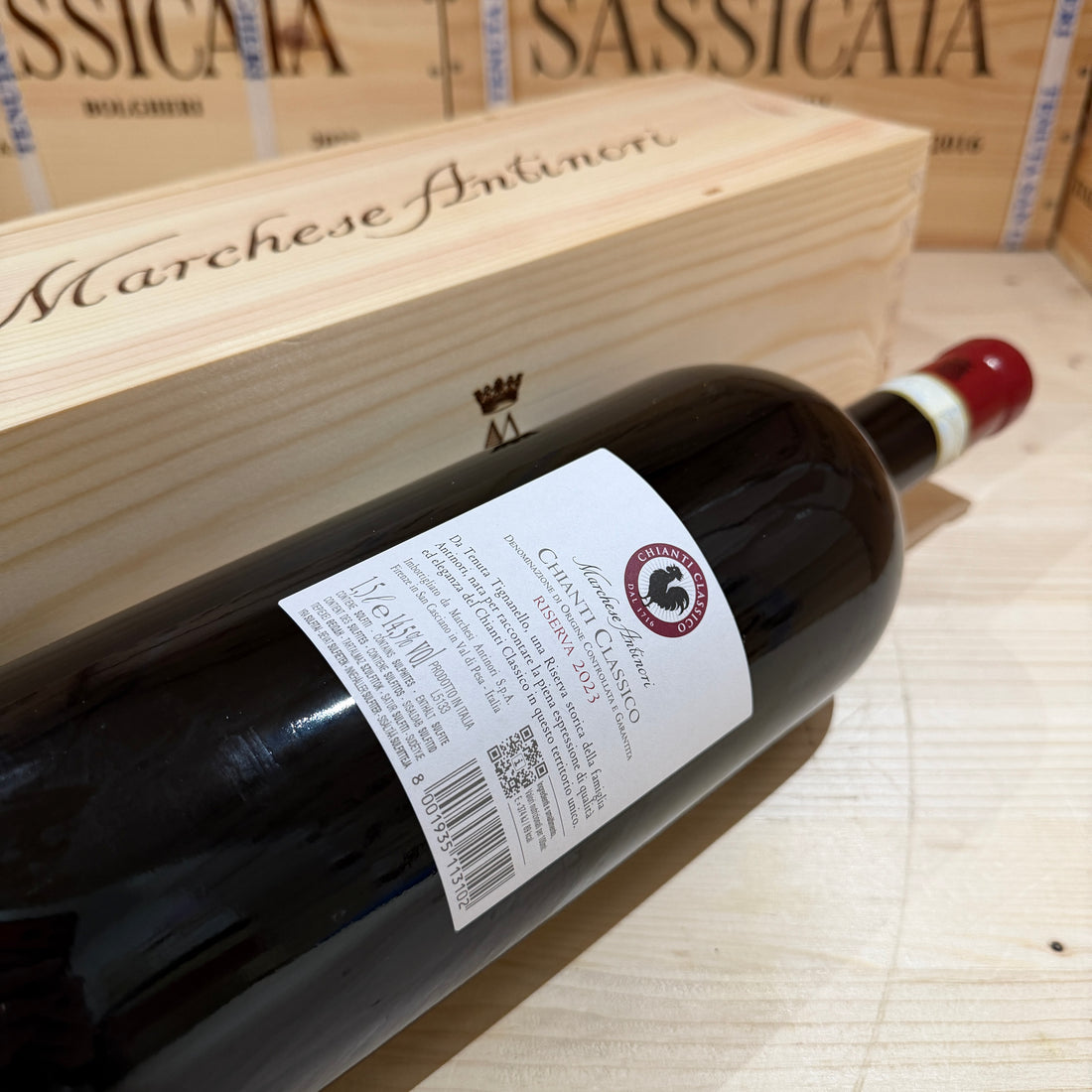 Marchese Antinori Chianti Classico DOCG Riserva 2023 Magnum Tenuta Tignanello - in Cassa Legno
