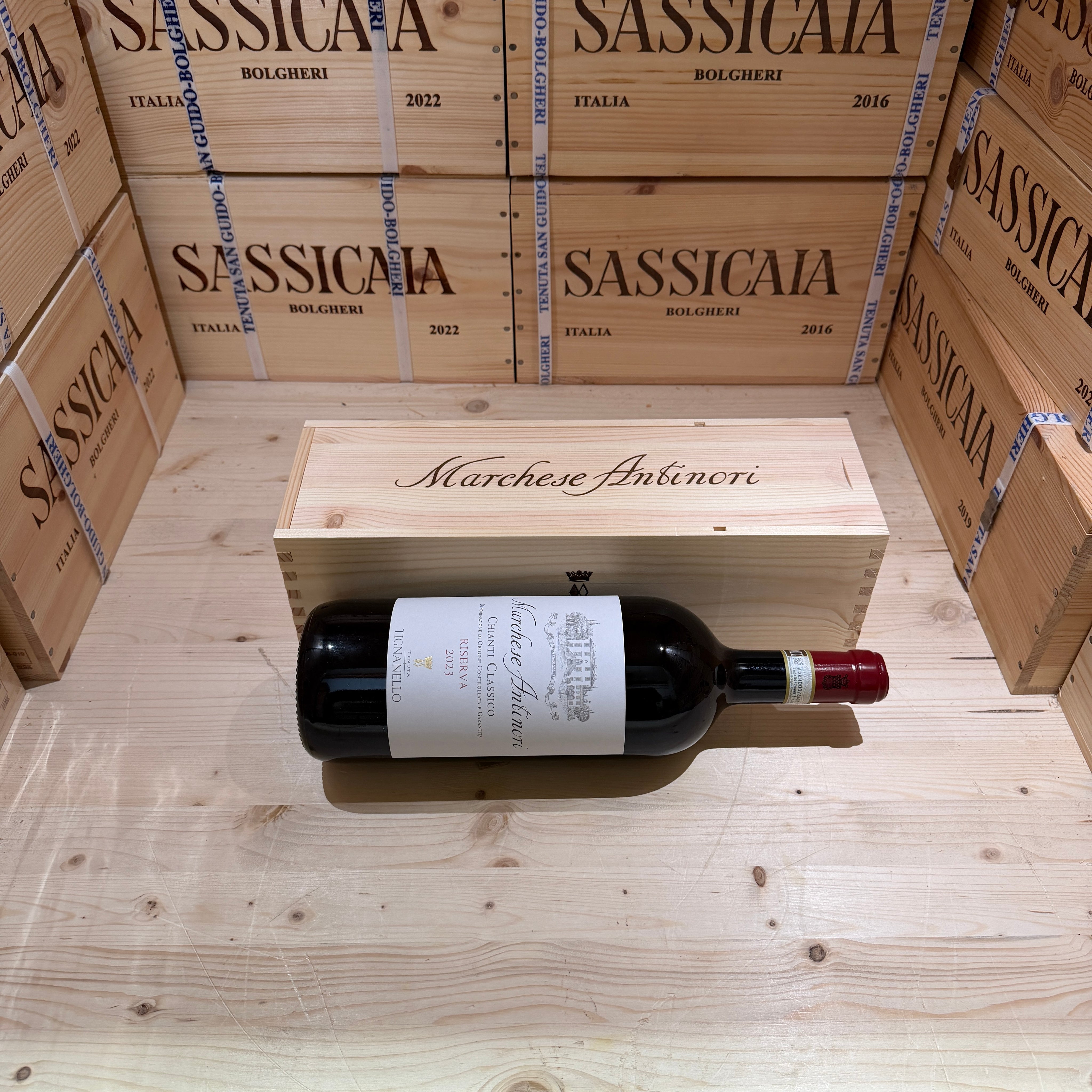 Marchese Antinori Chianti Classico DOCG Riserva 2023 Magnum Tenuta Tignanello - in Cassa Legno