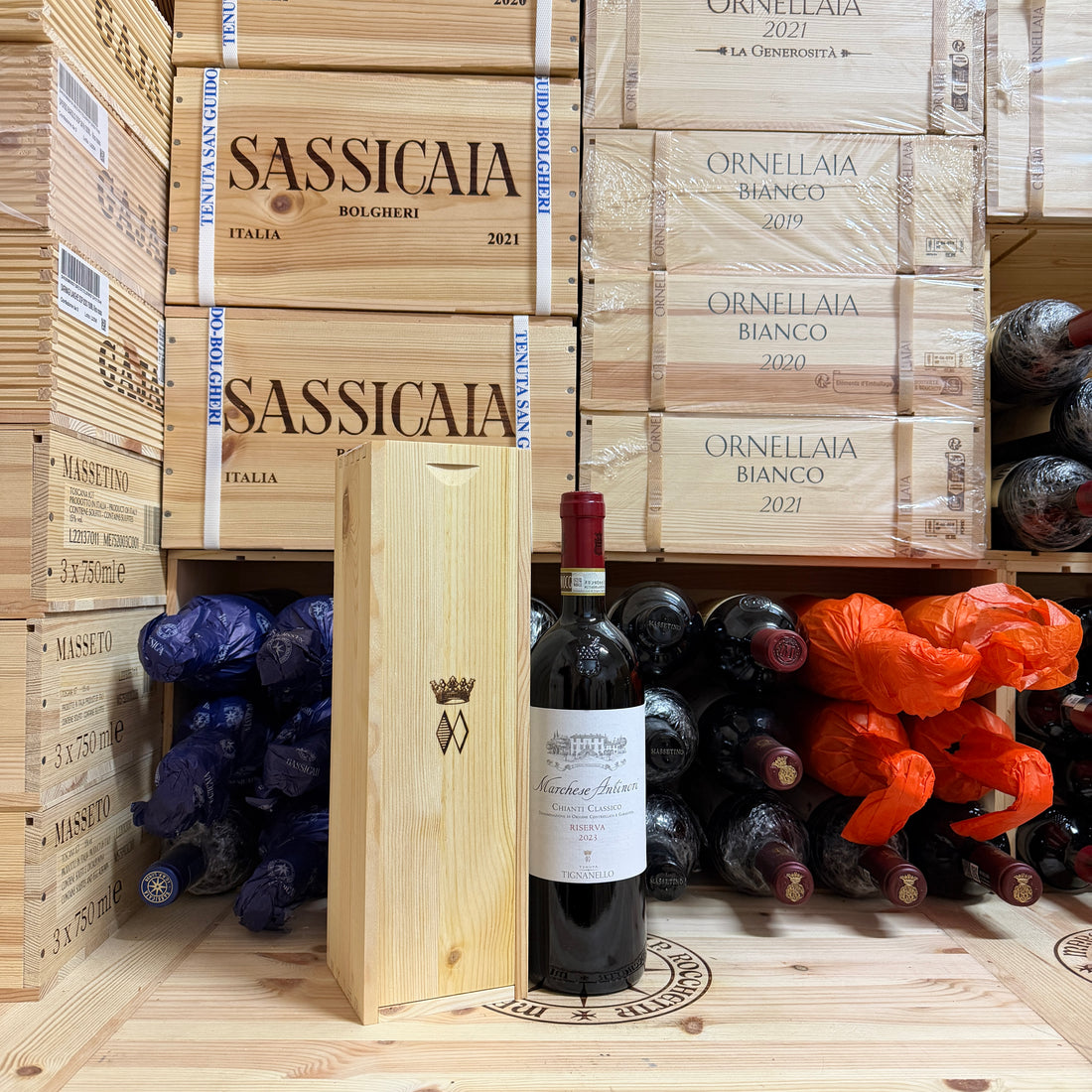 Marchese Antinori Chianti Classico DOCG Riserva 2023 Tenuta Tignanello - in Cassa Legno