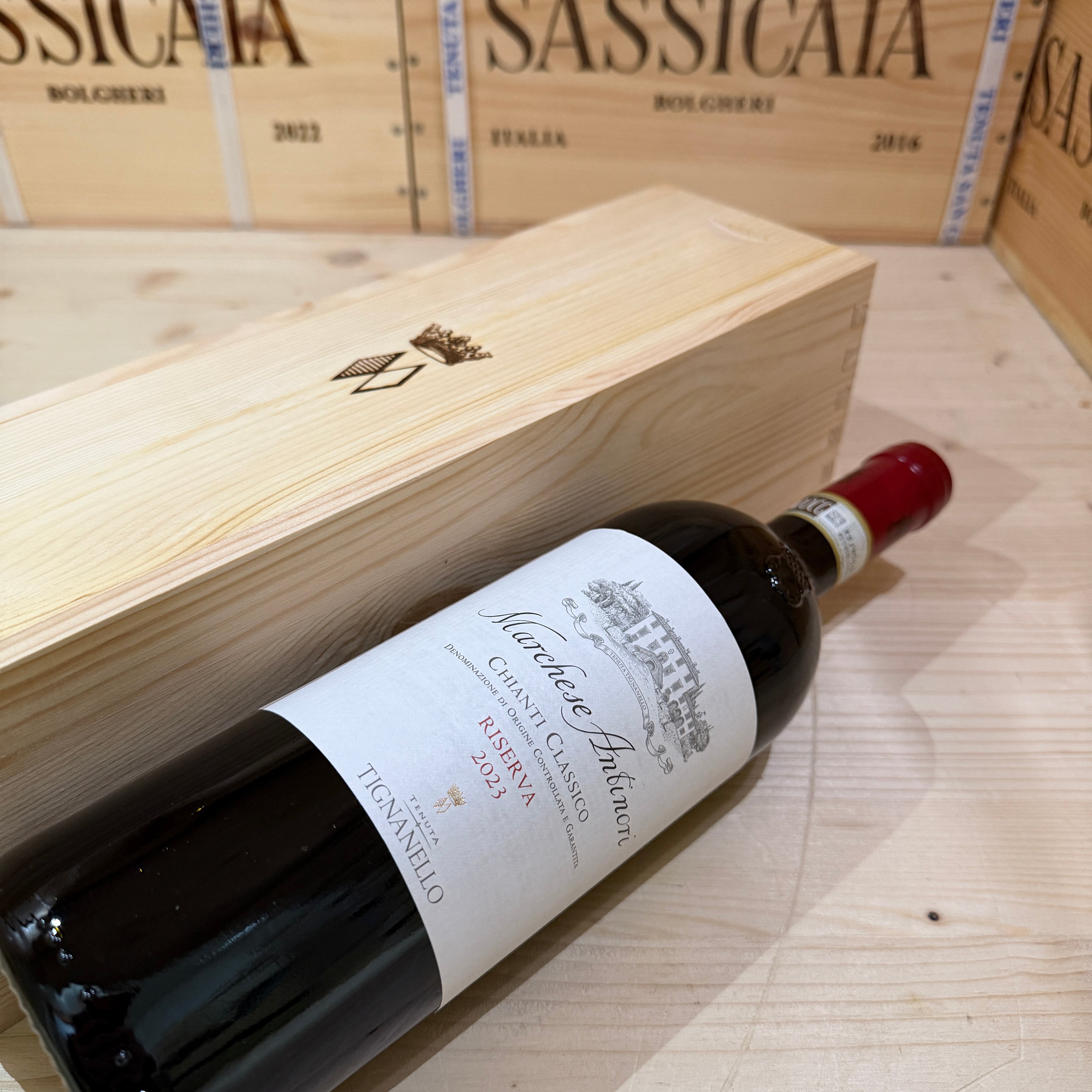 Marchese Antinori Chianti Classico DOCG Riserva 2023 Tenuta Tignanello - in Cassa Legno