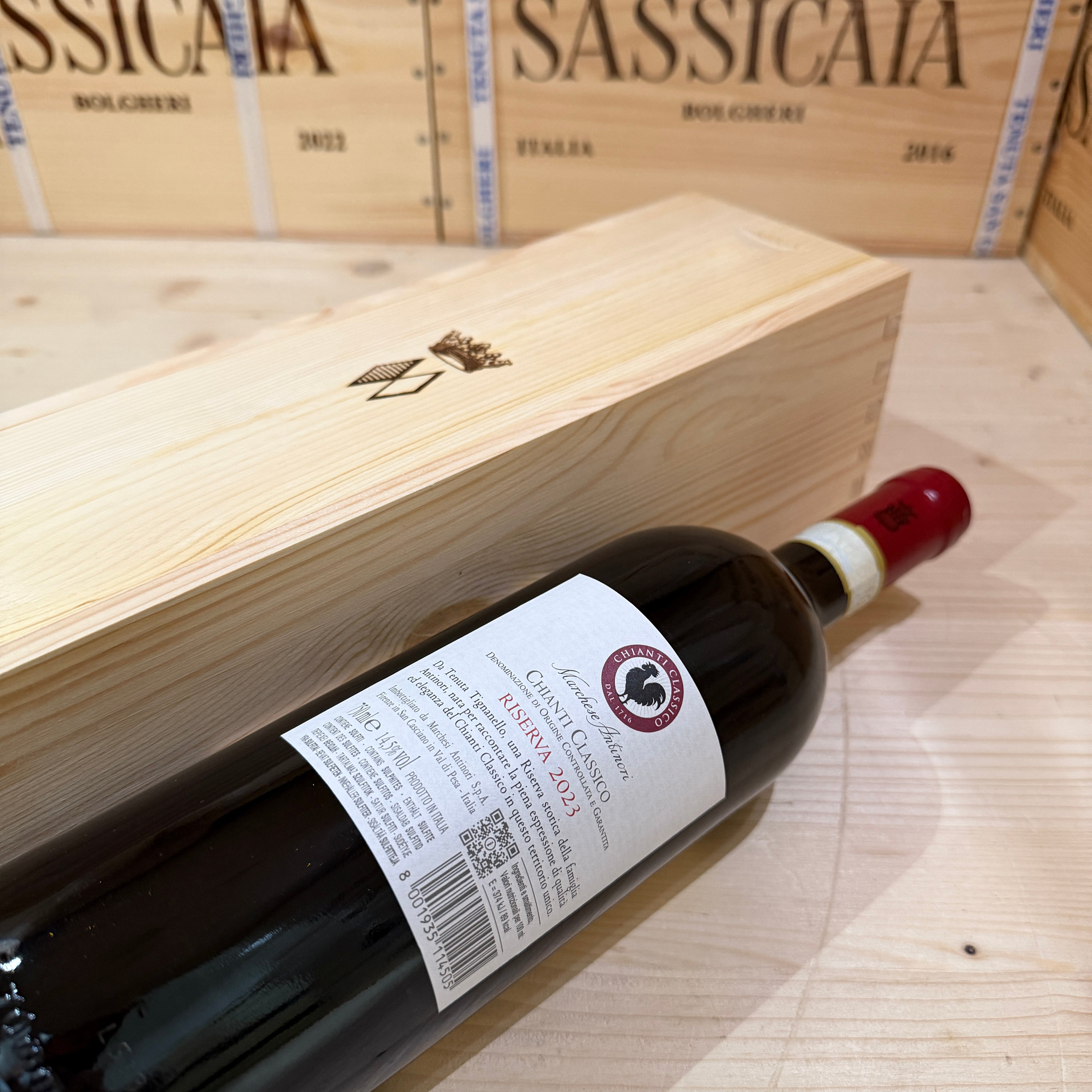 Marchese Antinori Chianti Classico DOCG Riserva 2023 Tenuta Tignanello - in Cassa Legno