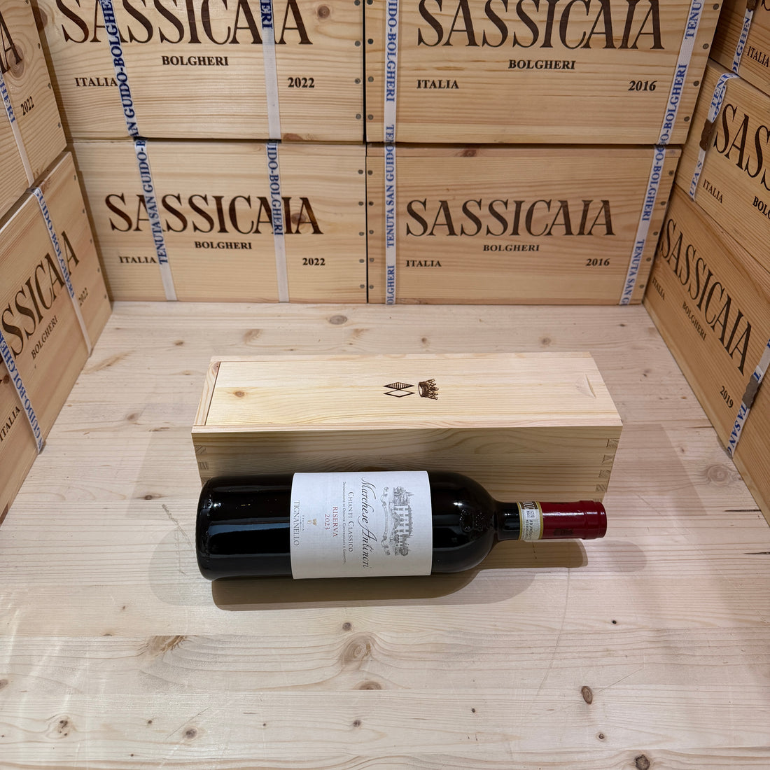Marchese Antinori Chianti Classico DOCG Riserva 2023 Tenuta Tignanello - in Cassa Legno