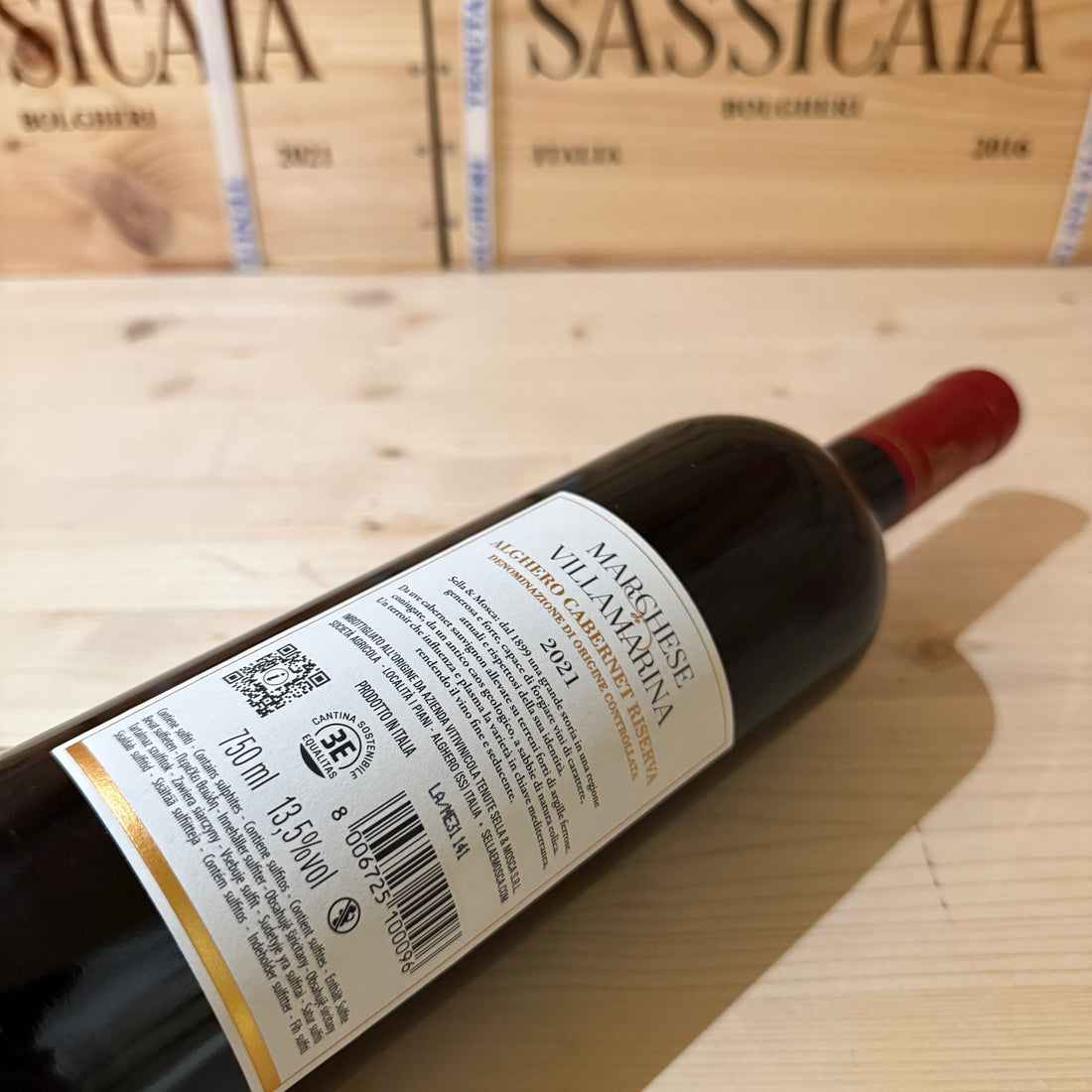 Marchese di Villamarina 2021 Alghero Cabernet Riserva Sella & Mosca