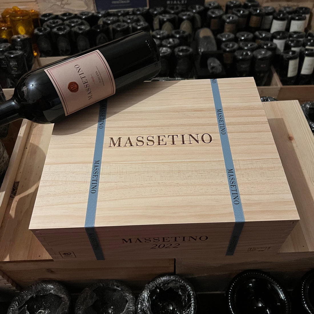 Massetino 2022 Toscana IGT Tenuta Masseto - Cassa Legno 3 Bottiglie