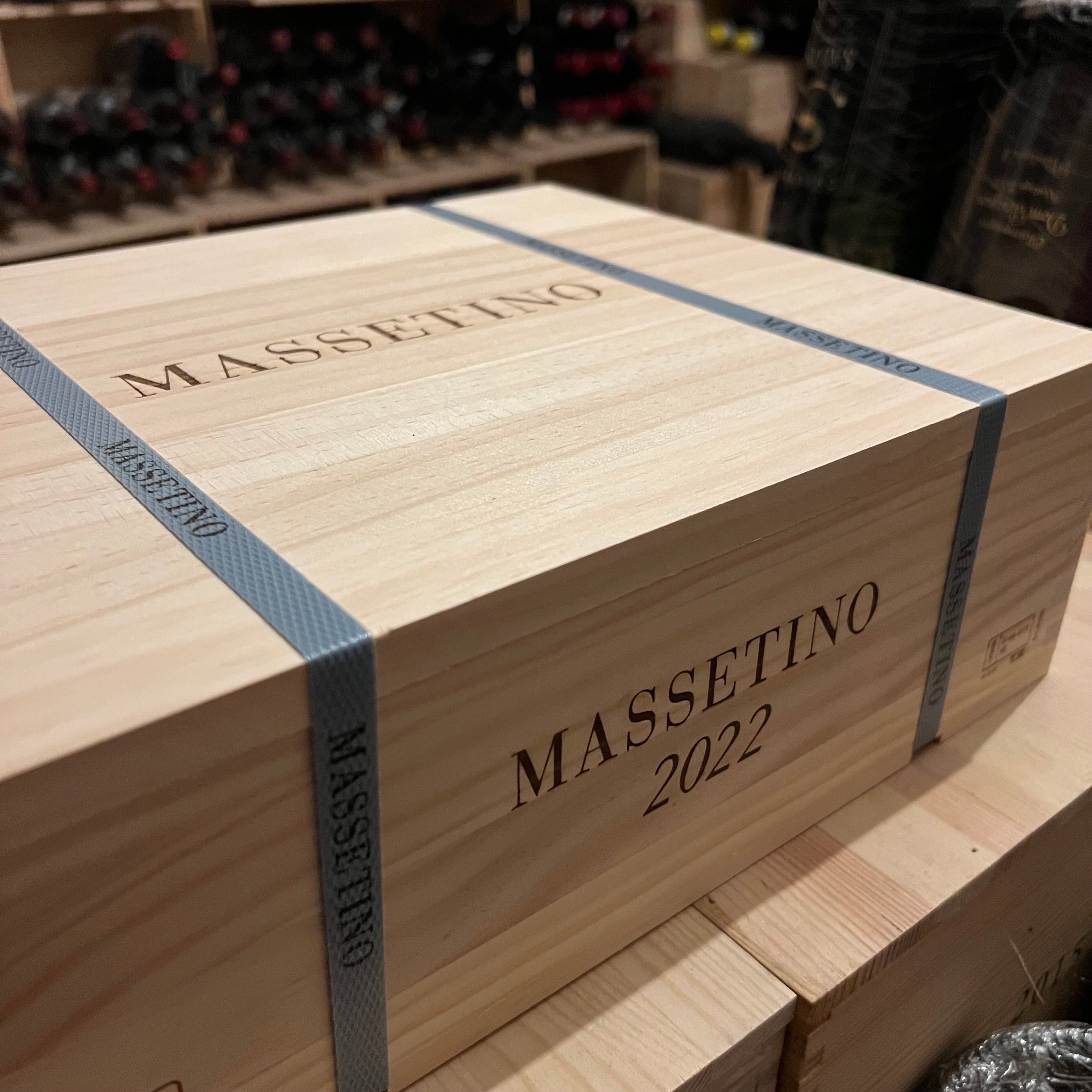 Massetino 2022 Toscana IGT Tenuta Masseto - Cassa Legno 3 Bottiglie