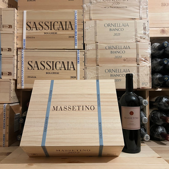 Massetino 2022 Toscana IGT Tenuta Masseto - Cassa Legno 3 Bottiglie