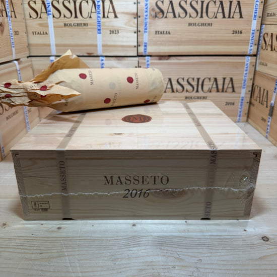 Masseto 2016 Toscana IGT Tenuta Masseto - Cassa Legno 3 Bottiglie Release 2026