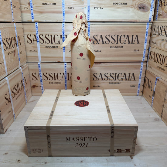 Masseto 2021 Toscana IGT Tenuta Masseto - Cassa Legno 3 Bottiglie Release 2026