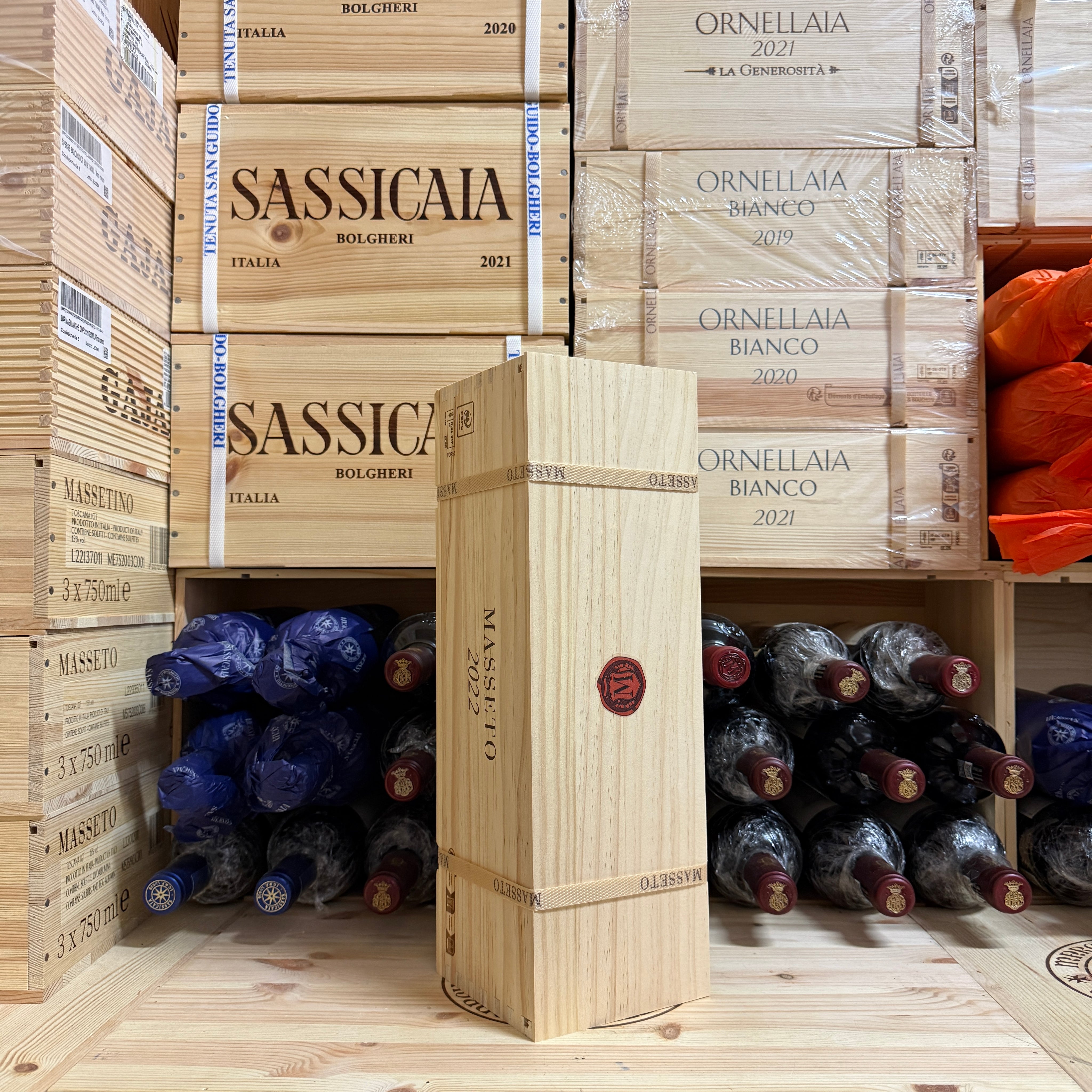 Masseto 2022 Magnum Toscana IGT Tenuta Masseto - in Cassa Legno