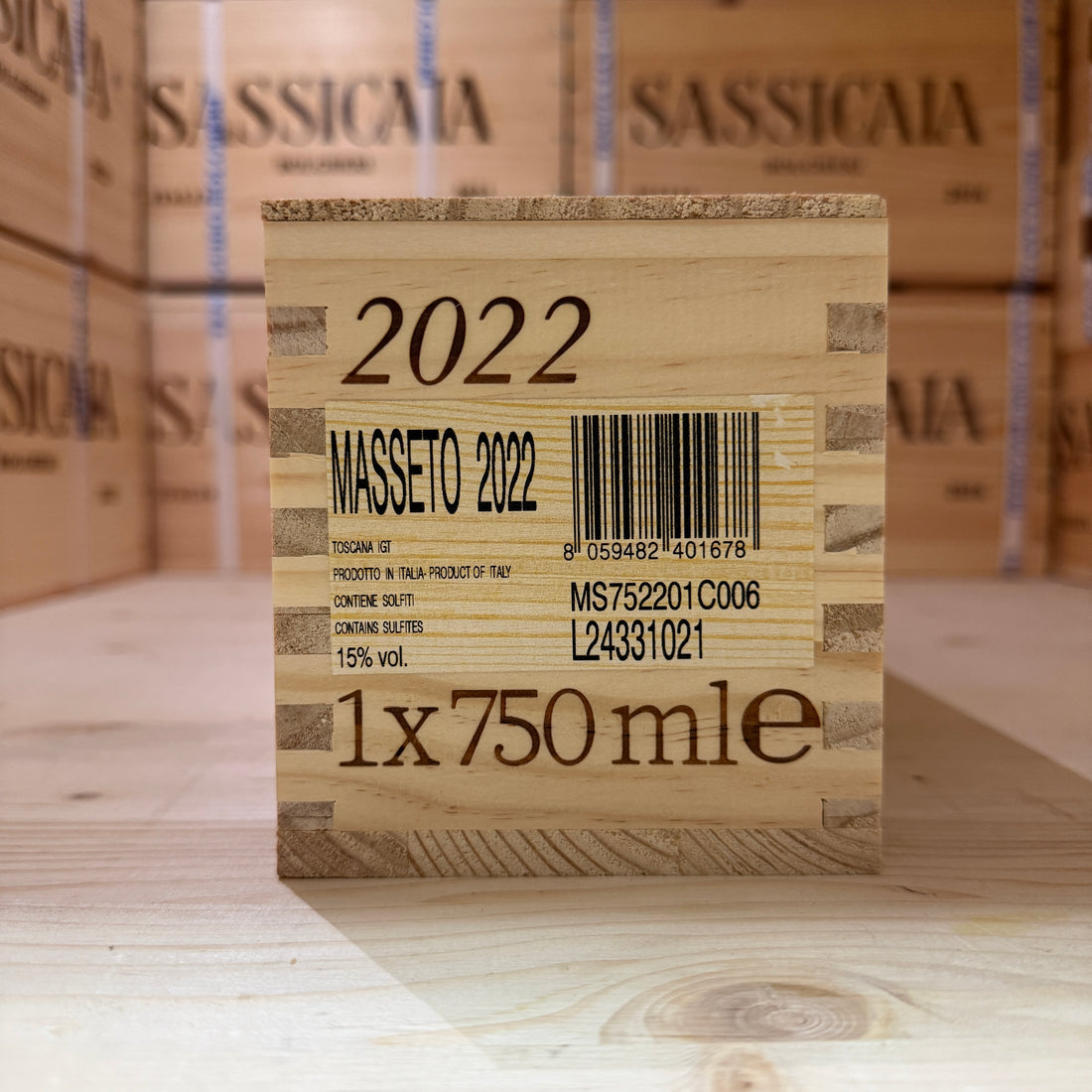 Masseto 2022 Toscana IGT Tenuta Masseto - in Cassa Legno