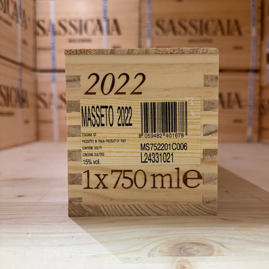 Masseto 2022 Toscana IGT Tenuta Masseto - in Cassa Legno