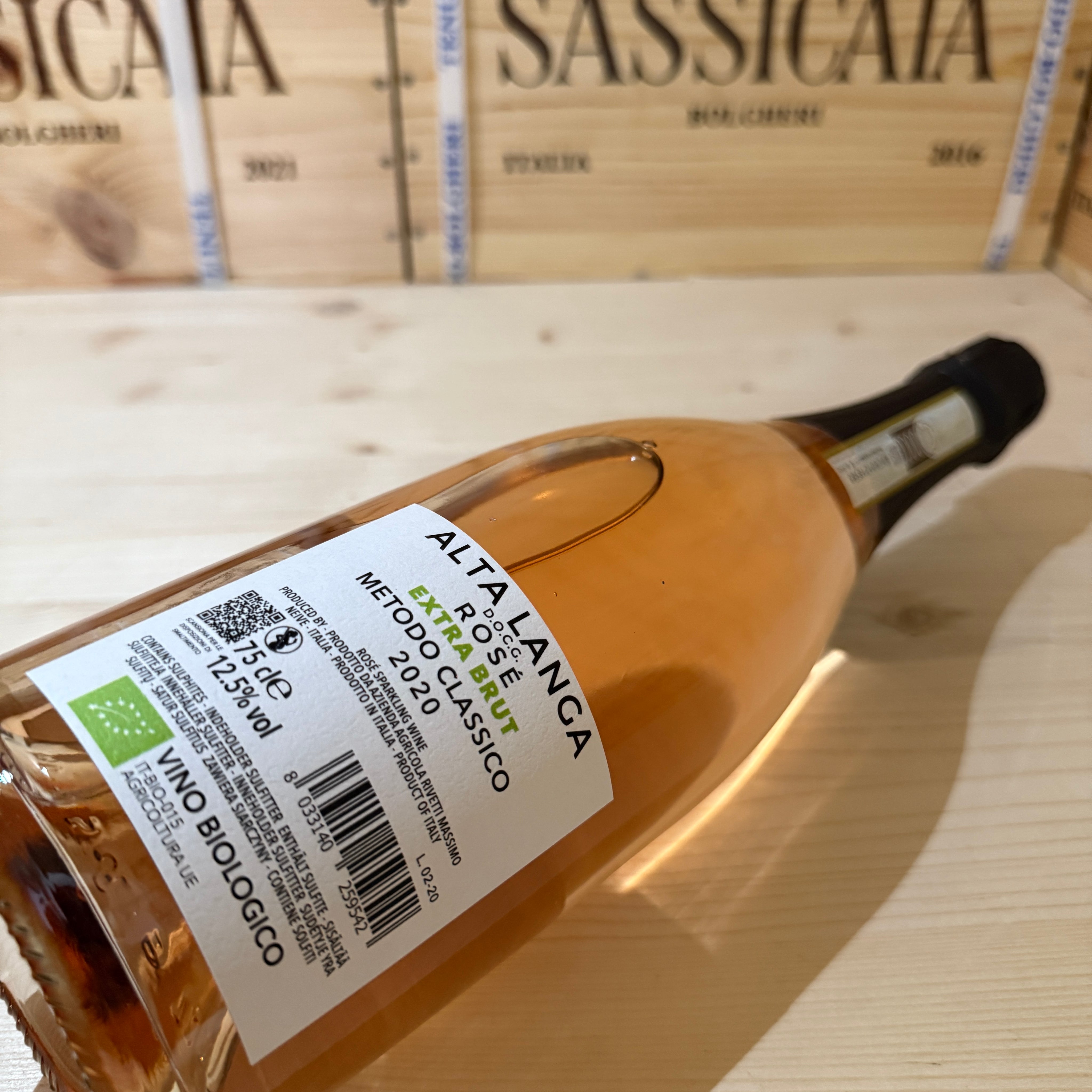 Massimo Rivetti Alta Langa Rosé Extra Brut 2020
