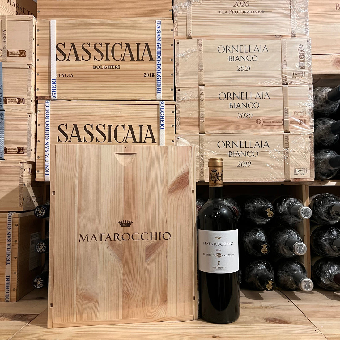 Matarocchio 2016 Tenuta Guado Al Tasso Marchesi Antinori - Cassa Legno 3 Bottiglie