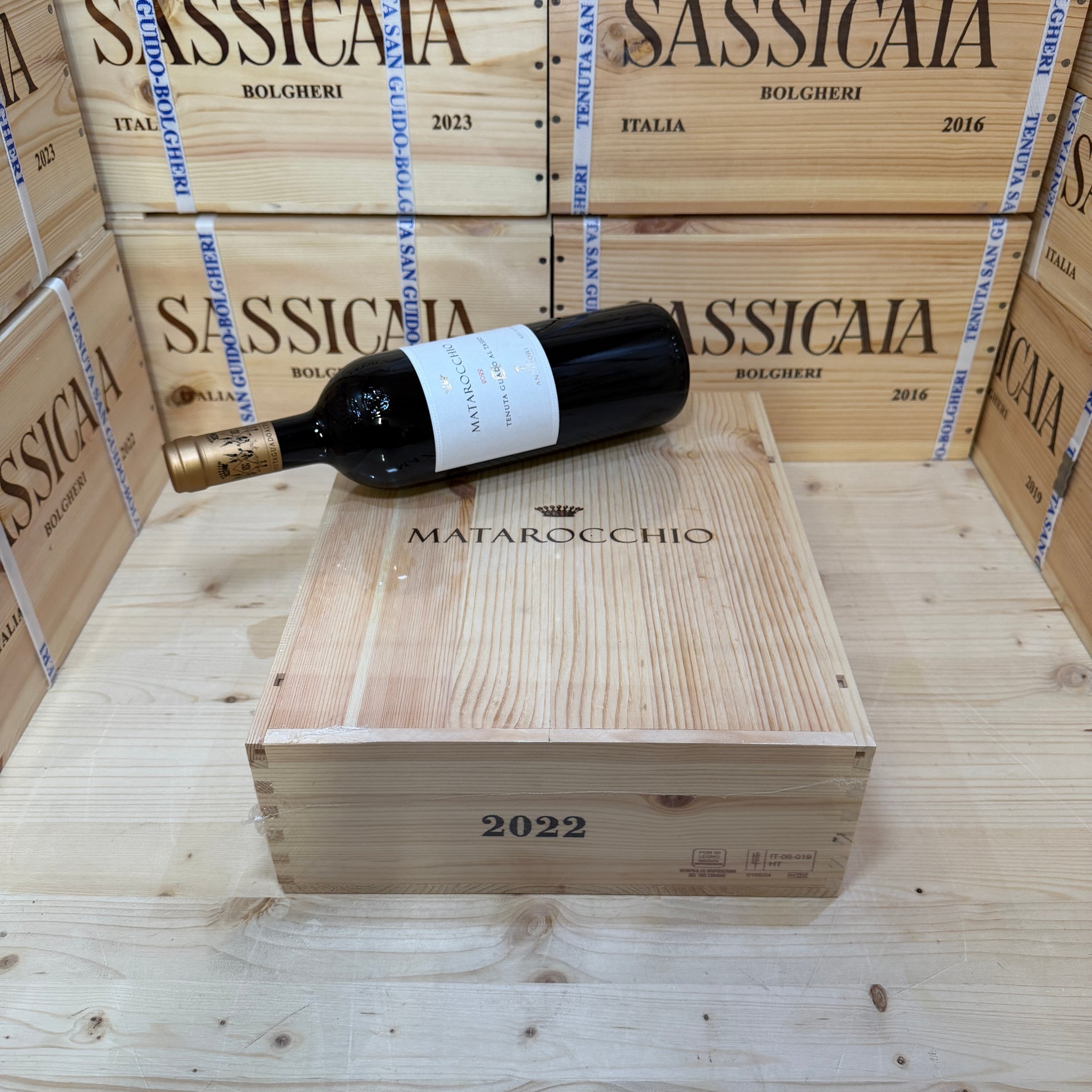 Matarocchio 2022 Tenuta Guado Al Tasso Marchesi Antinori - Cassa Legno 3 Bottiglie