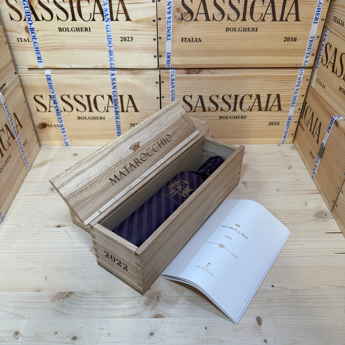 Matarocchio 2022 Tenuta Guado Al Tasso Marchesi Antinori - in Cassa Legno