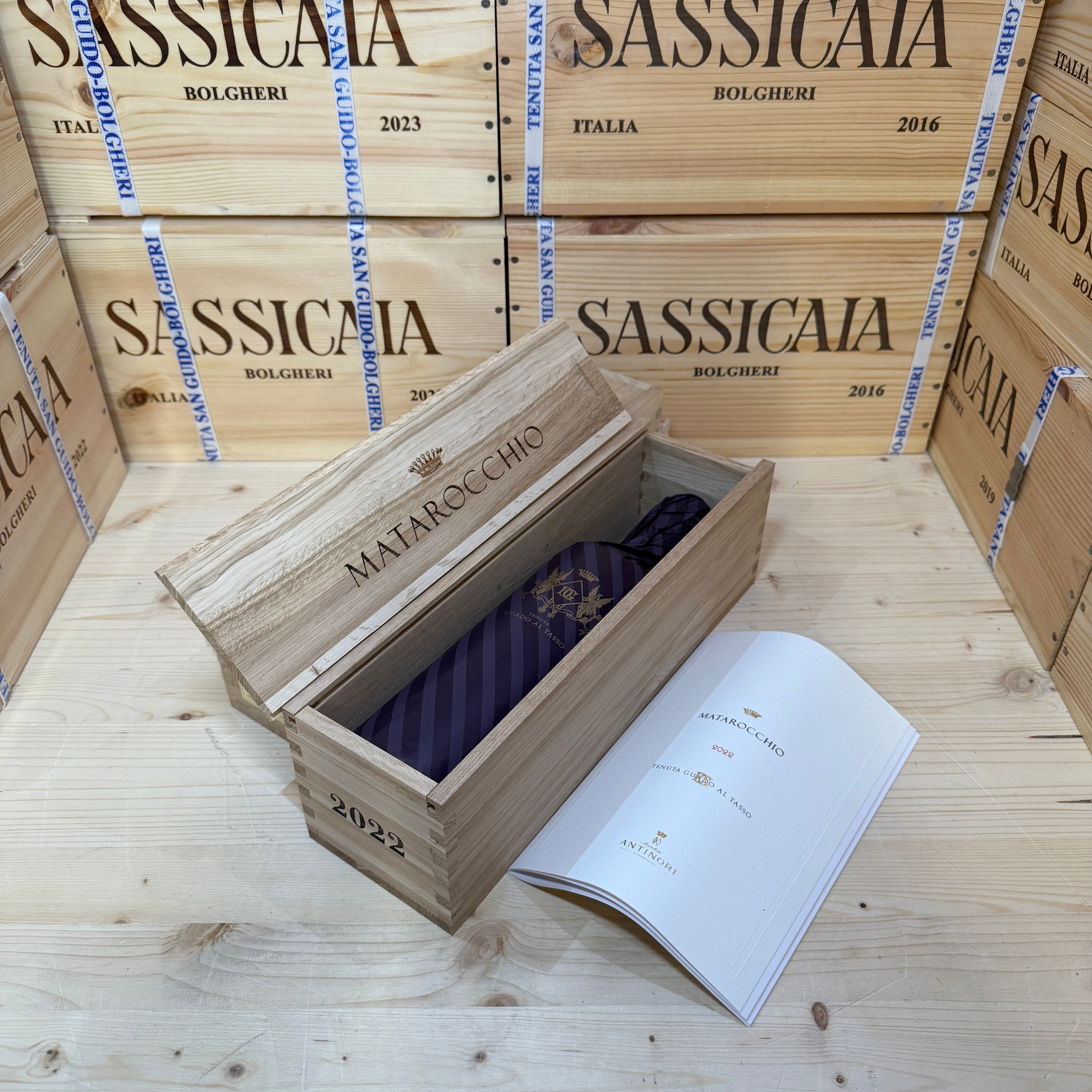 Matarocchio 2022 Tenuta Guado Al Tasso Marchesi Antinori - in Cassa Legno