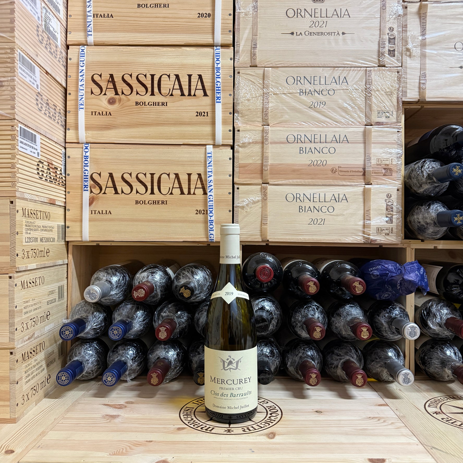 Mercurey 1er Cru Blanc 2019 Clos des Barraults Michel Juillot