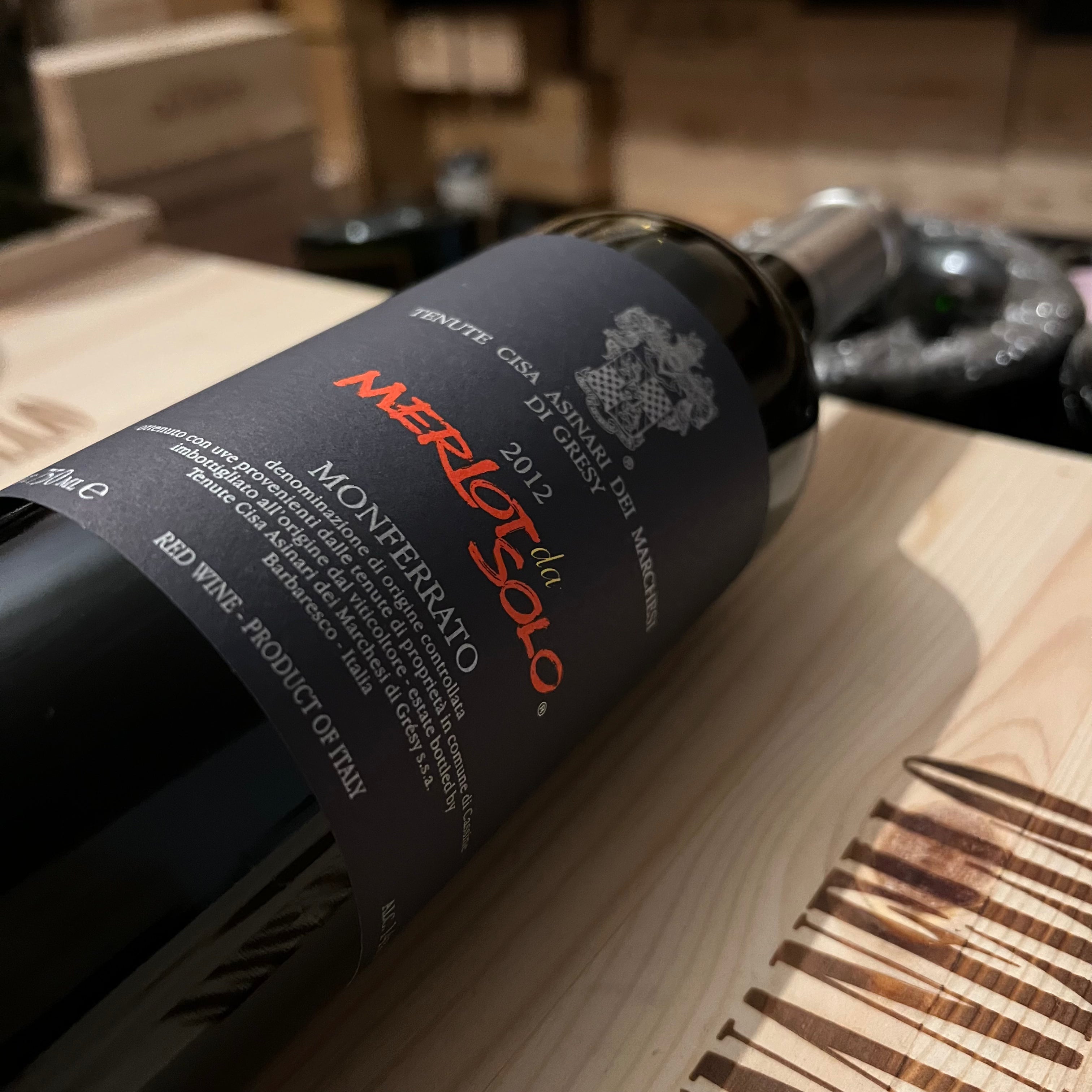 Merlot da Solo 2012 Monferrato DOC Marchesi di Gresy