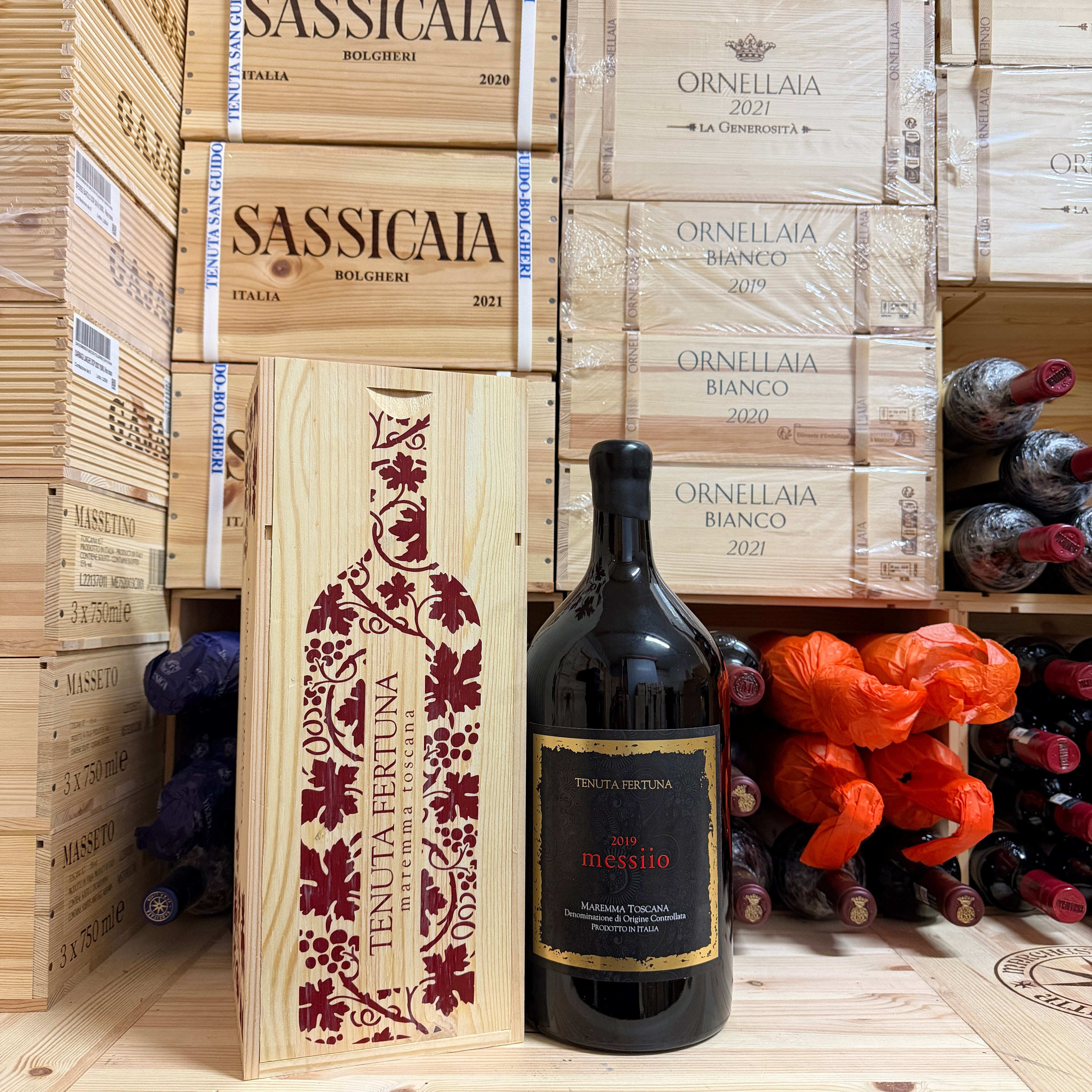 Messiio 2019 Jeroboam Tenuta Fertuna - in Cassa Legno