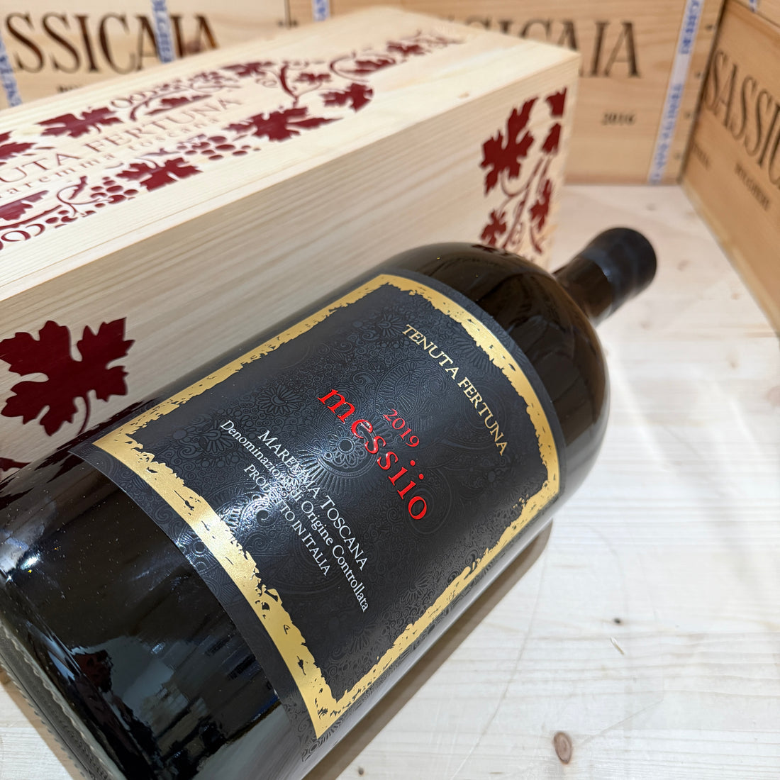 Messiio 2019 Jeroboam Tenuta Fertuna - in Cassa Legno