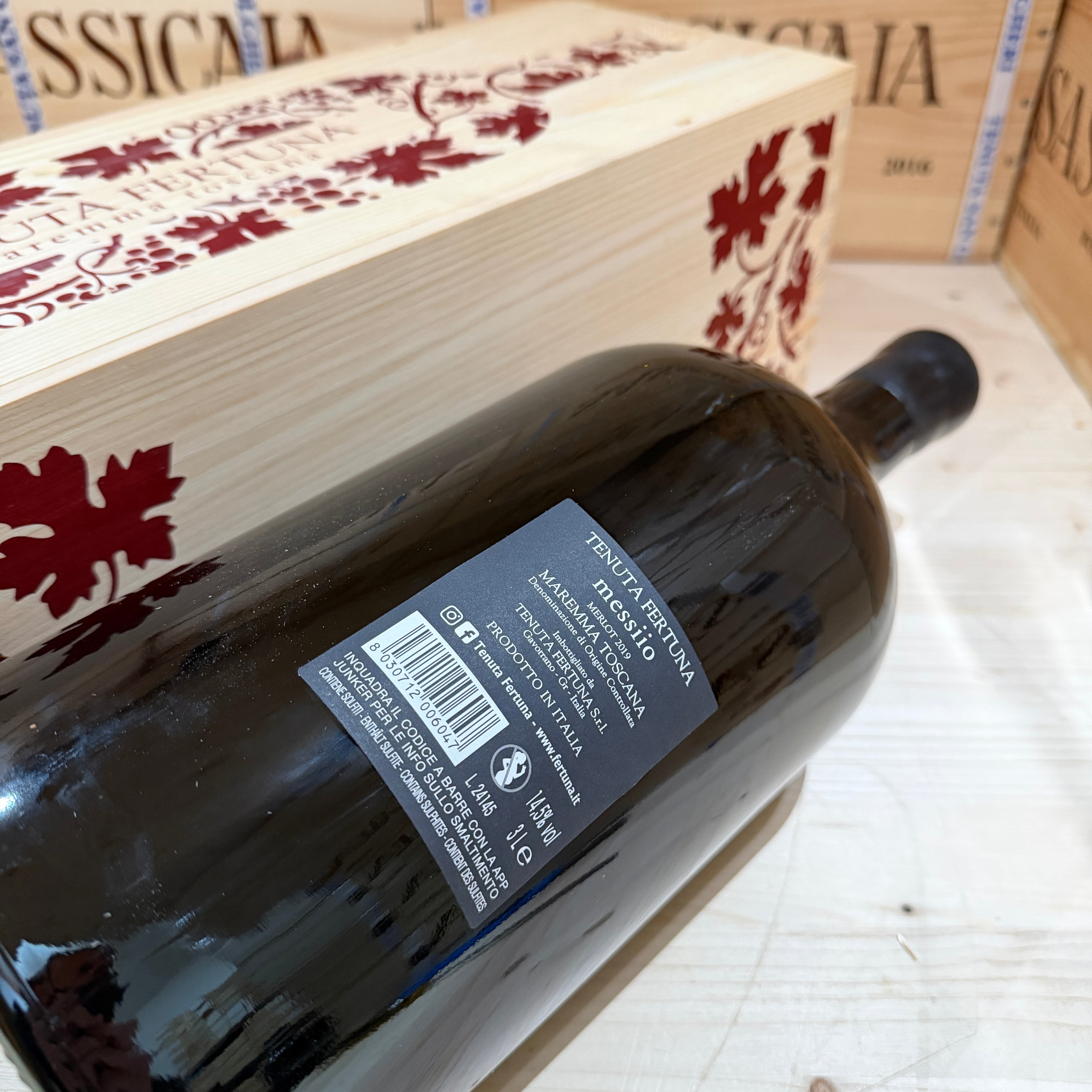 Messiio 2019 Jeroboam Tenuta Fertuna - in Cassa Legno