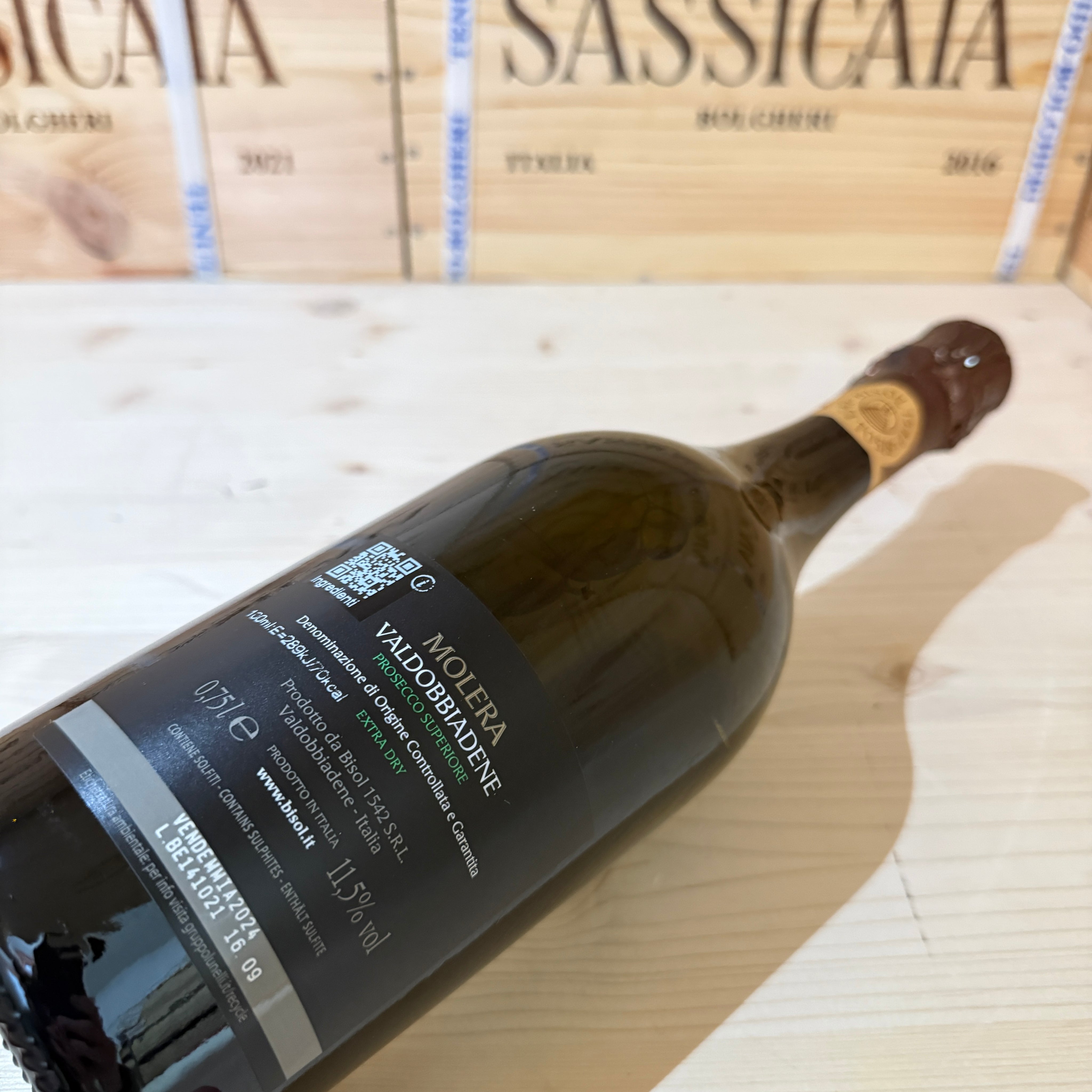 Molera Extra Dry Bisol Valdobbiadene Prosecco Superiore DOCG